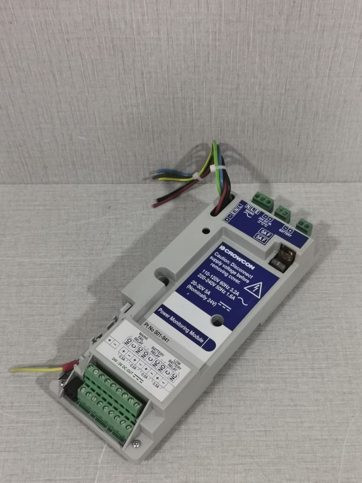 CROWCON S01-941 CROWCON S01-941 POWER MONITORING MODULE 8