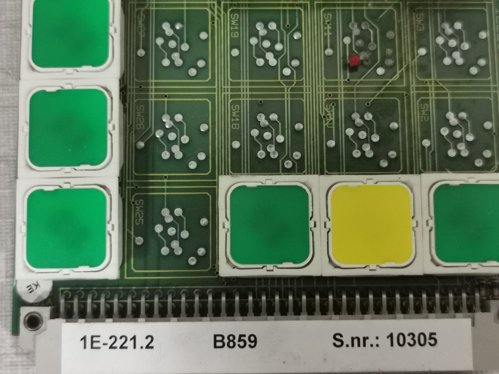 NORCONTROL HA331728 NORCONTROL NA-1E221.2 / HA331728 A PANEL CARD 2