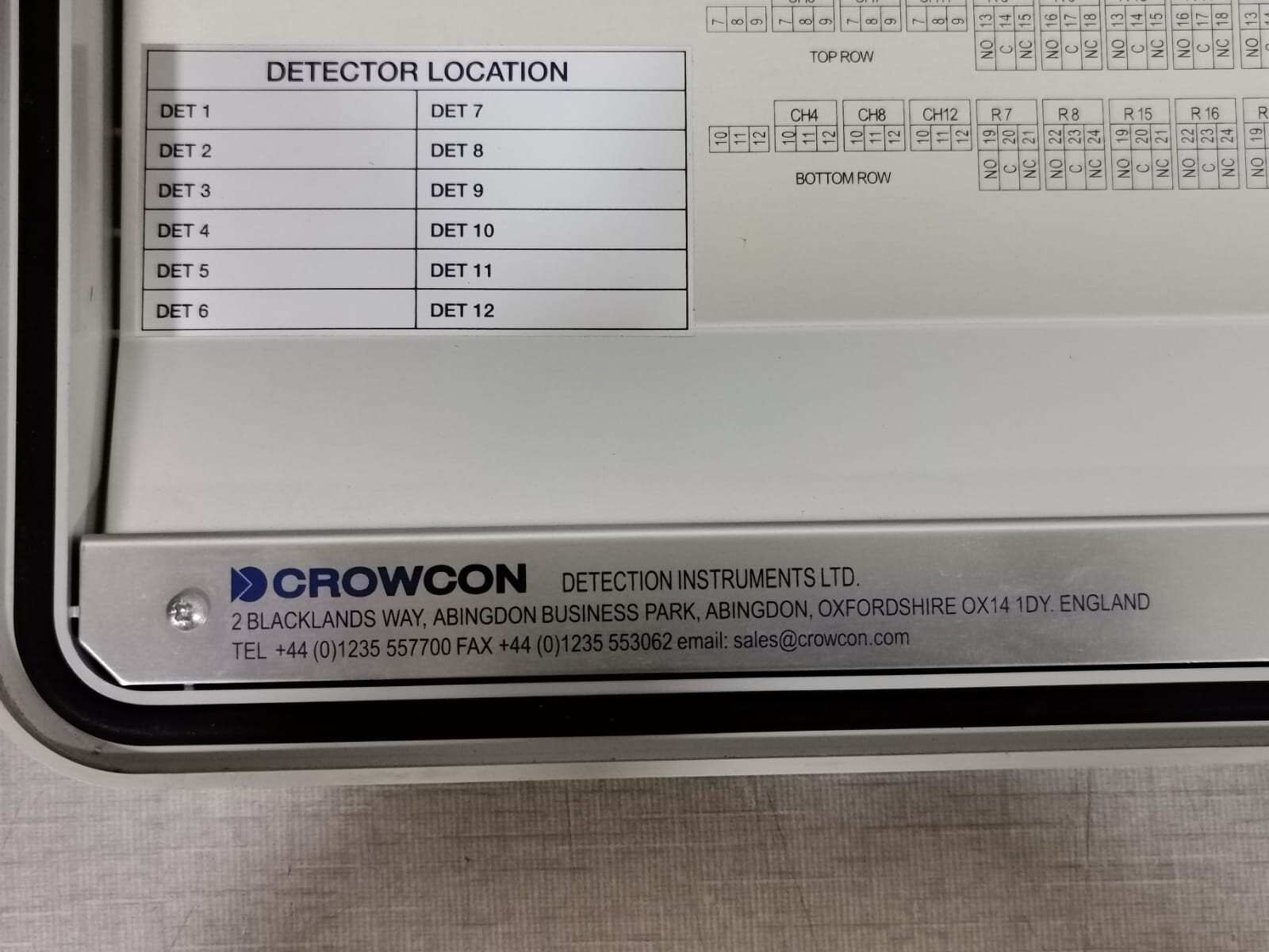 CROWCON NO-446752 CROWCON Vortex Rack / Ser. No: 446752-04 2