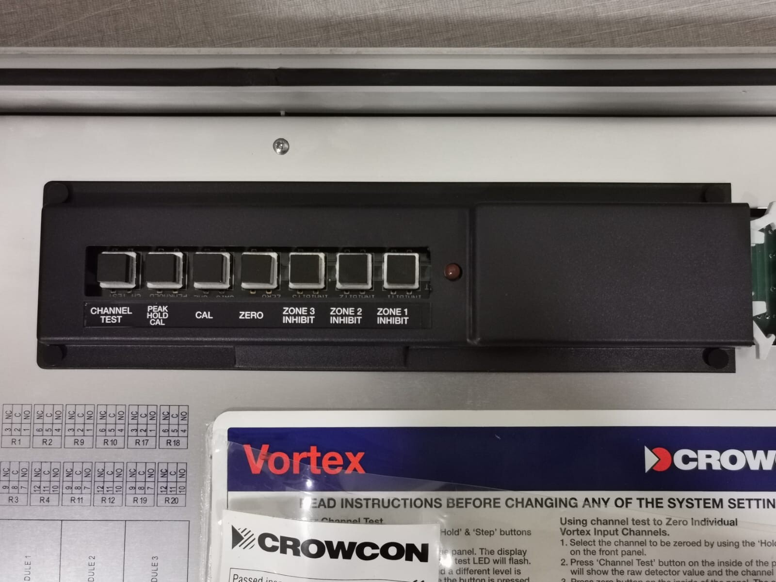 CROWCON NO-446752 CROWCON Vortex Rack / Ser. No: 446752-04 8