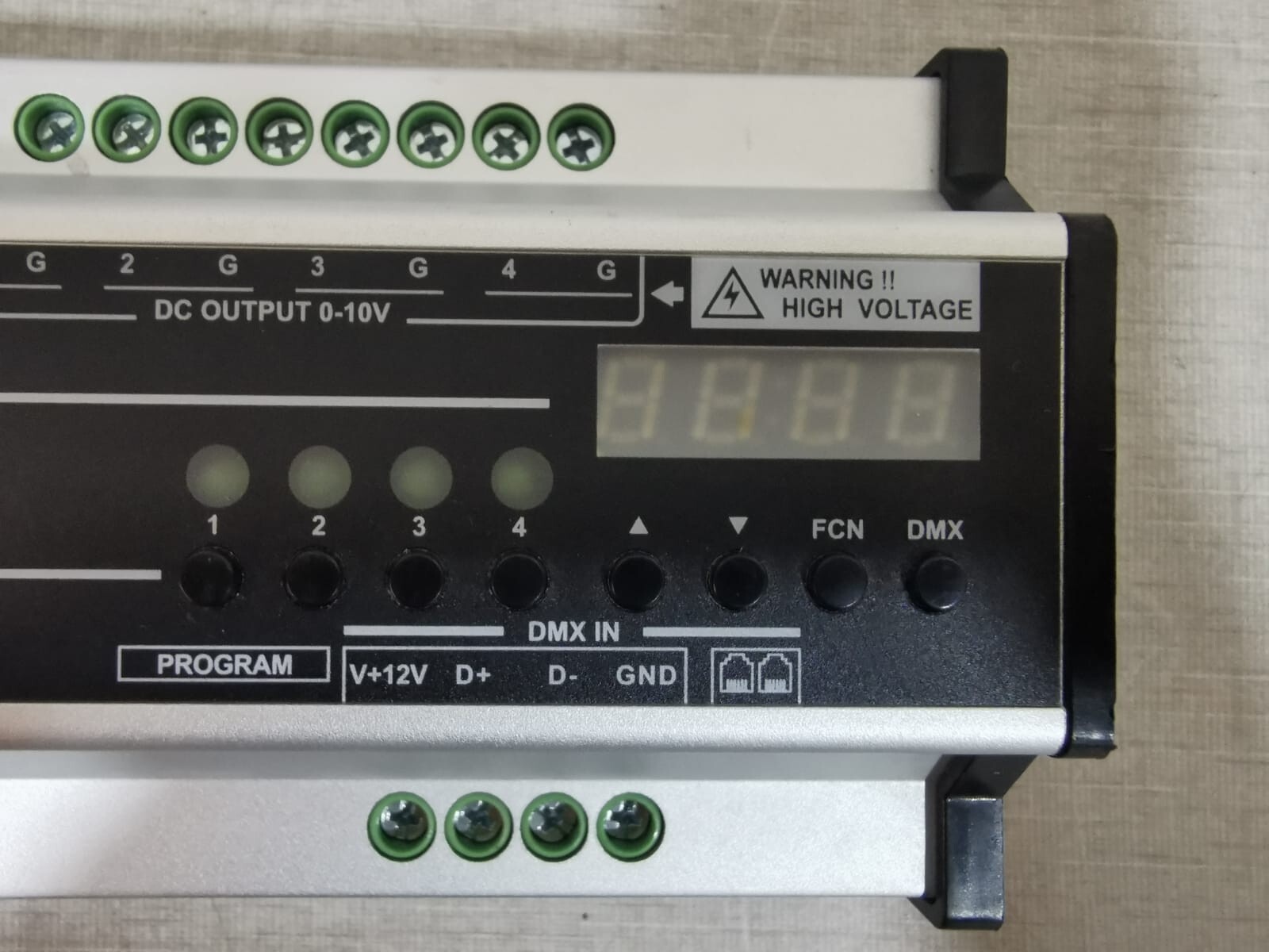 Lite-Puter F04R Lite-Puter EDX-F04R 4 Channel Dimming/Switching Module 100-240V 50/60Hz 3