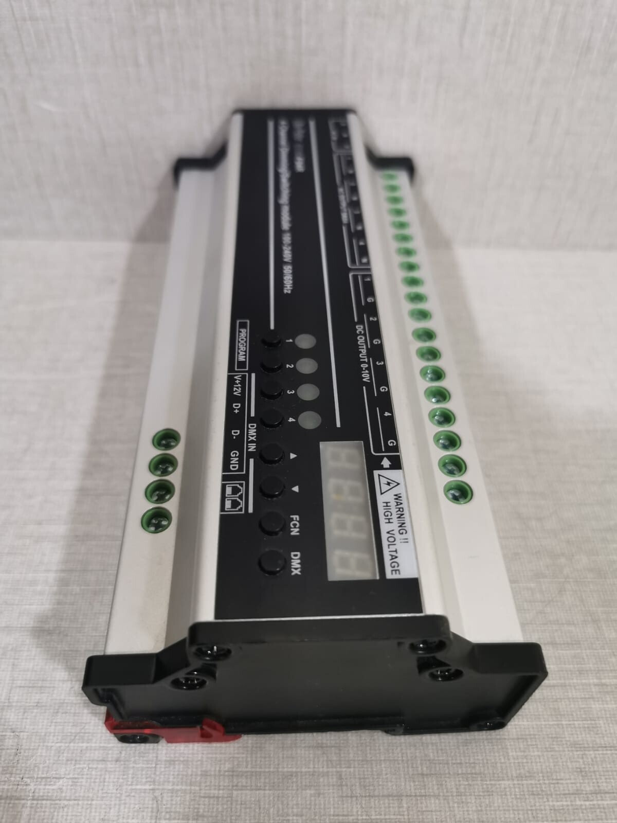 Lite-Puter F04R Lite-Puter EDX-F04R 4 Channel Dimming/Switching Module 100-240V 50/60Hz 8