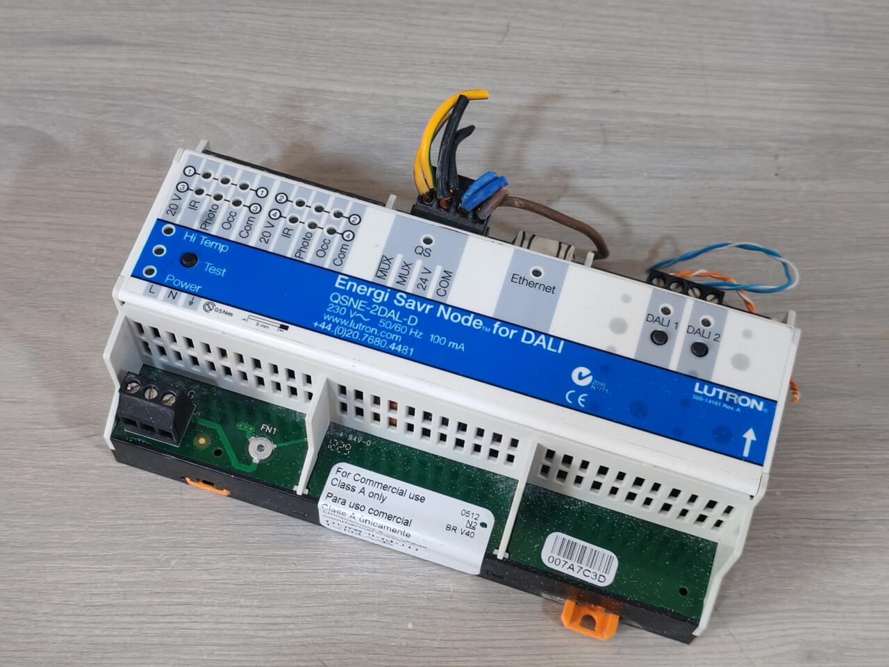 Lutron QSNE-2DAL-D LUTRON QSNE-2DAL-D Energi Savr Node for DALI 230V-50/60 HZ 100mA 7