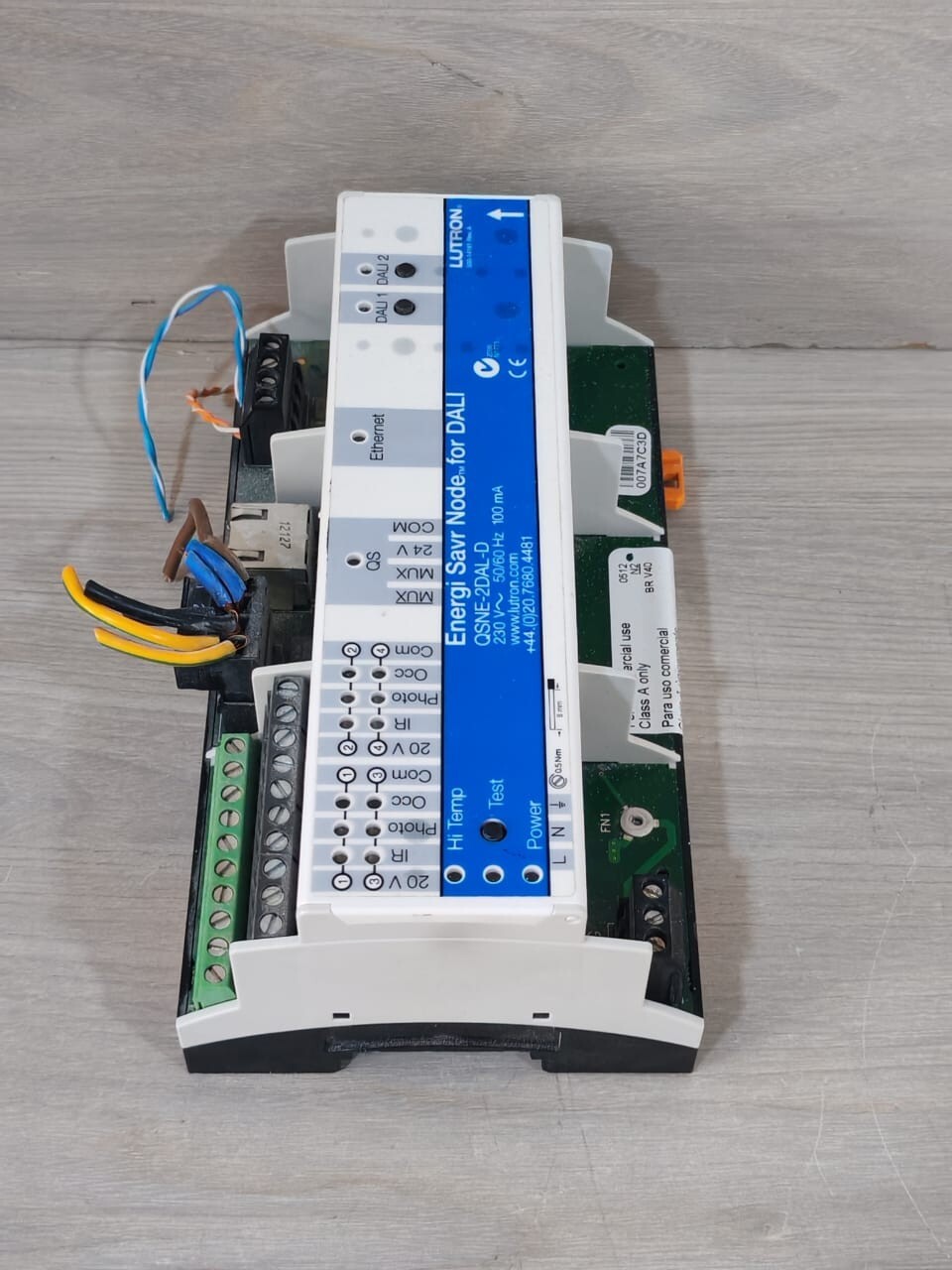 Lutron QSNE-2DAL-D LUTRON QSNE-2DAL-D Energi Savr Node for DALI 230V-50/60 HZ 100mA 8