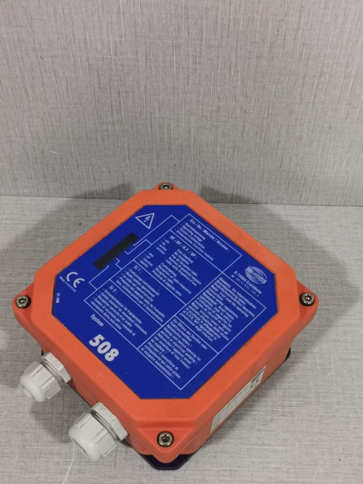 HBC Radiomatic FSE-508 HBC Radiomatic REMOTE-CONTROL FSE 508 / 42-240VAC 6