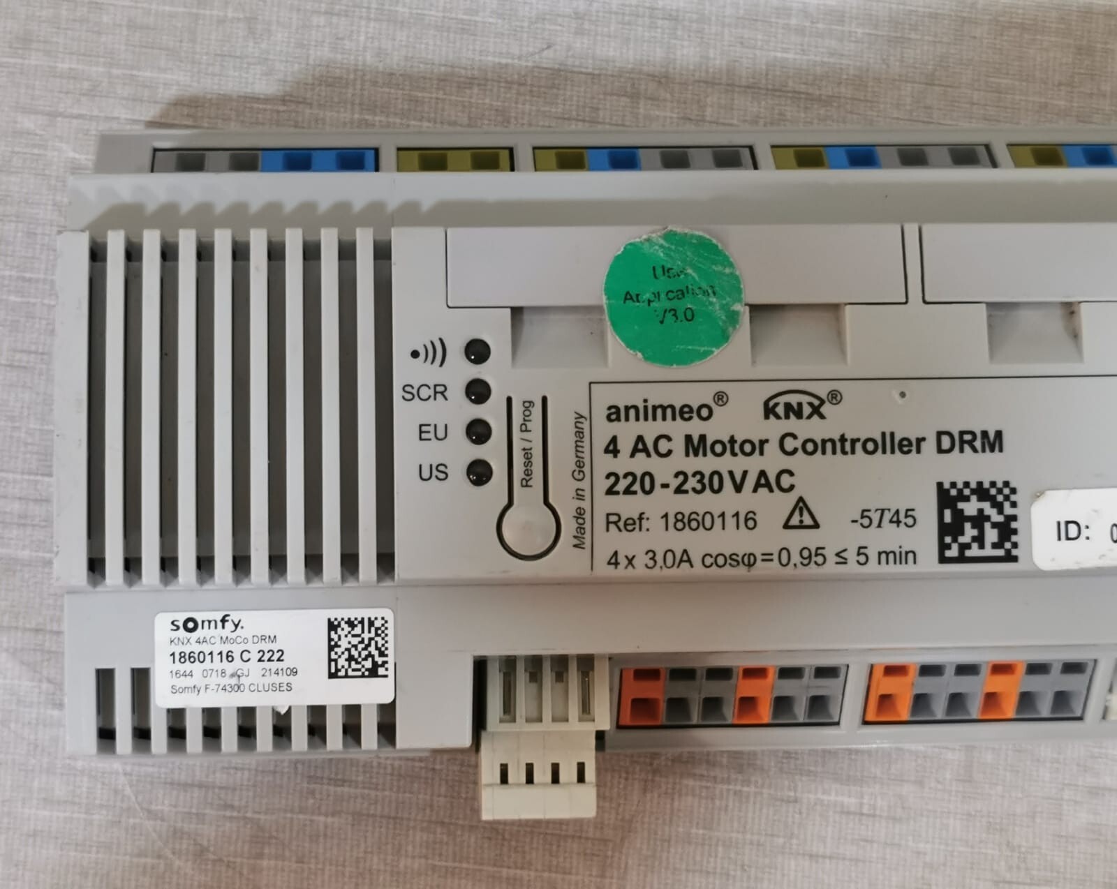 SOMFY DRM-220 SOMFY Animeo® KNX 4 AC Motor Controller DRM 220-230 V AC 2