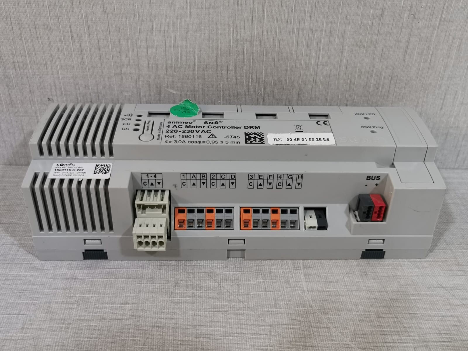 SOMFY DRM-220 SOMFY Animeo® KNX 4 AC Motor Controller DRM 220-230 V AC 5