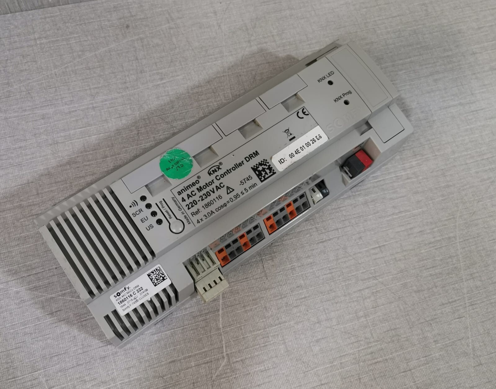 SOMFY DRM-220 SOMFY Animeo® KNX 4 AC Motor Controller DRM 220-230 V AC 9