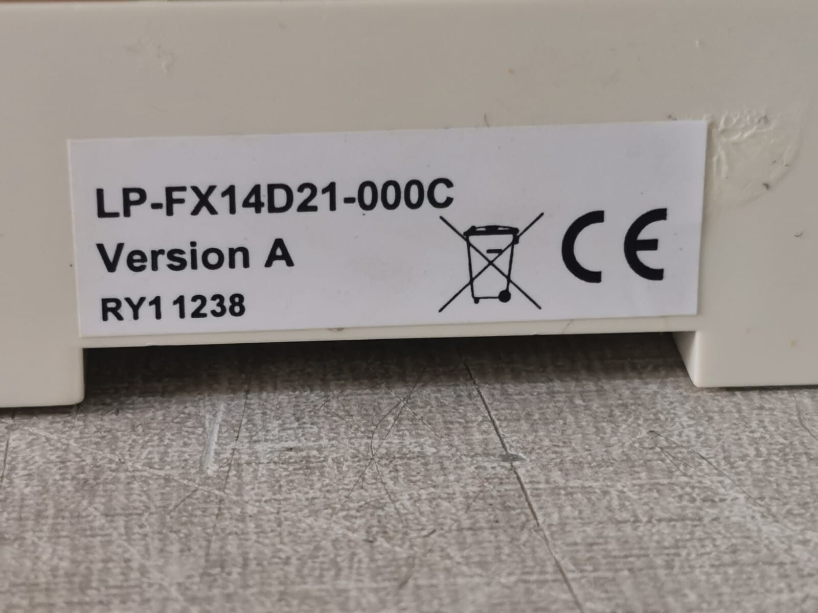 Johnson Controls LP-FX14D21-000C FX14 Johnson Controls LP-FX14D21-000C Controller 6