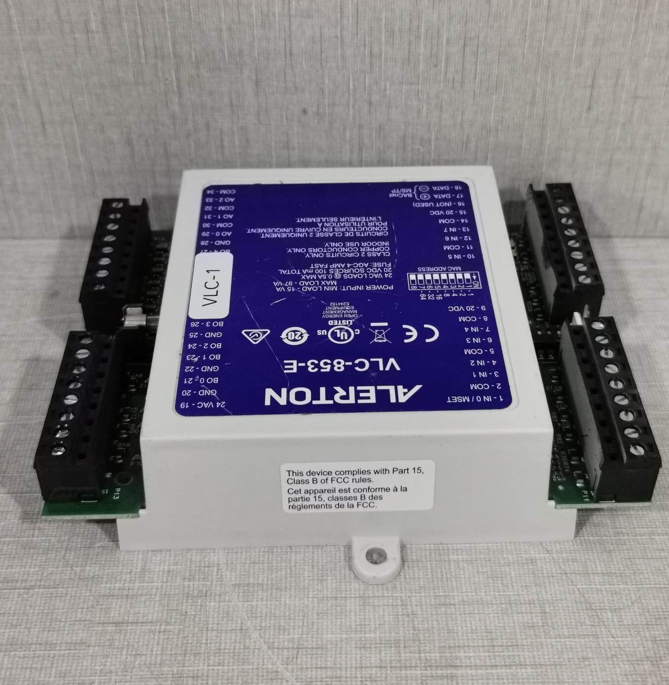 Alerton VLC-853-E Alerton VisualLogic VLC-853-E BACnet Programmable Controller 5