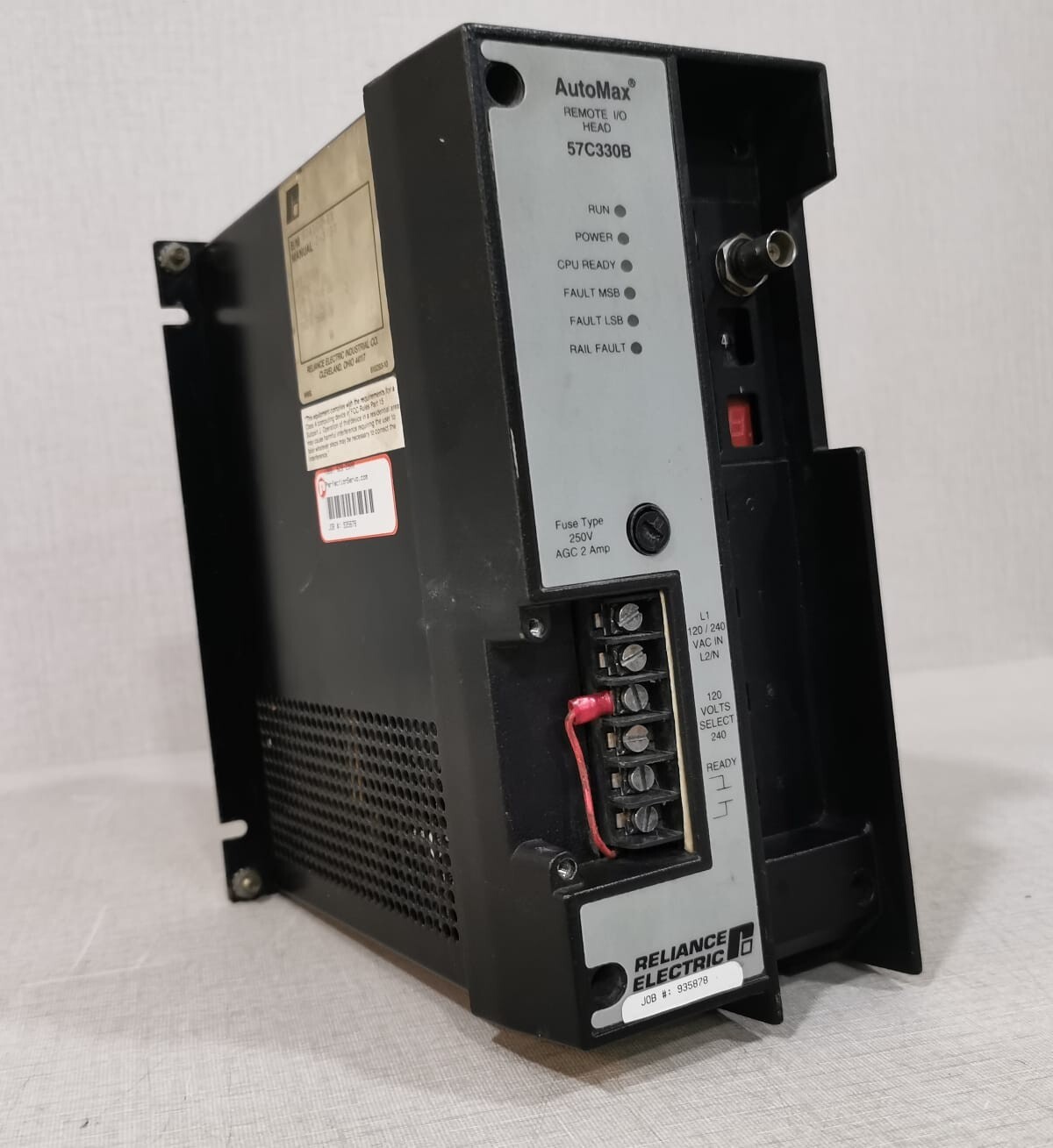 Reliance Electric 57C330B Reliance Electric 57C330B AutMax® Remote I/O Head - OR 4