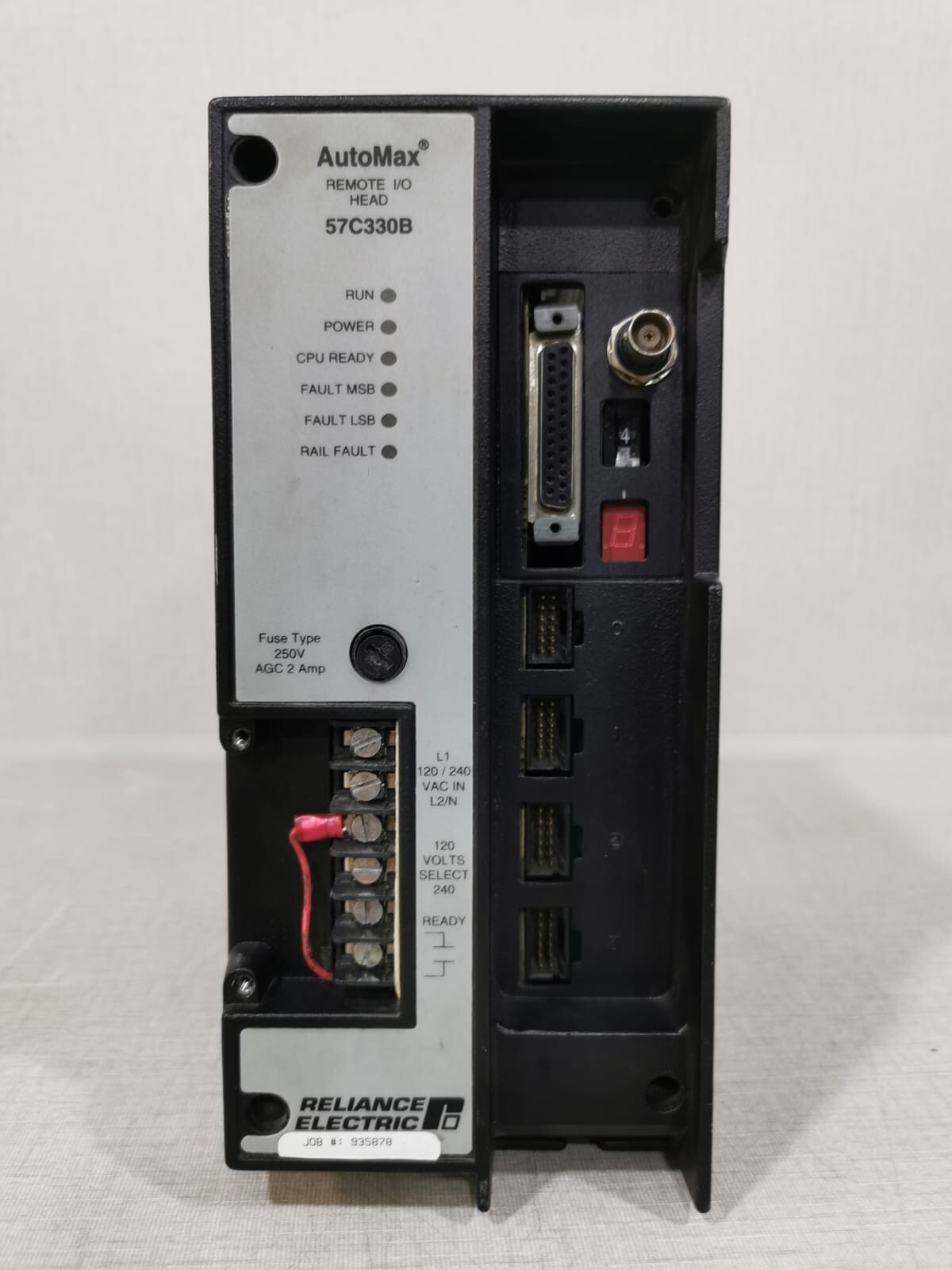 Reliance Electric 57C330B AutMax® Remote I/O Head - OR