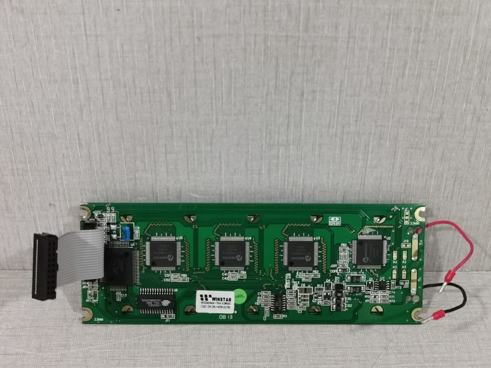 WINSTAR WG24064A-YGH-VZW000 WINSTAR WG24064A-YGH-VZW000 LCD DISPLAY MODULE 3