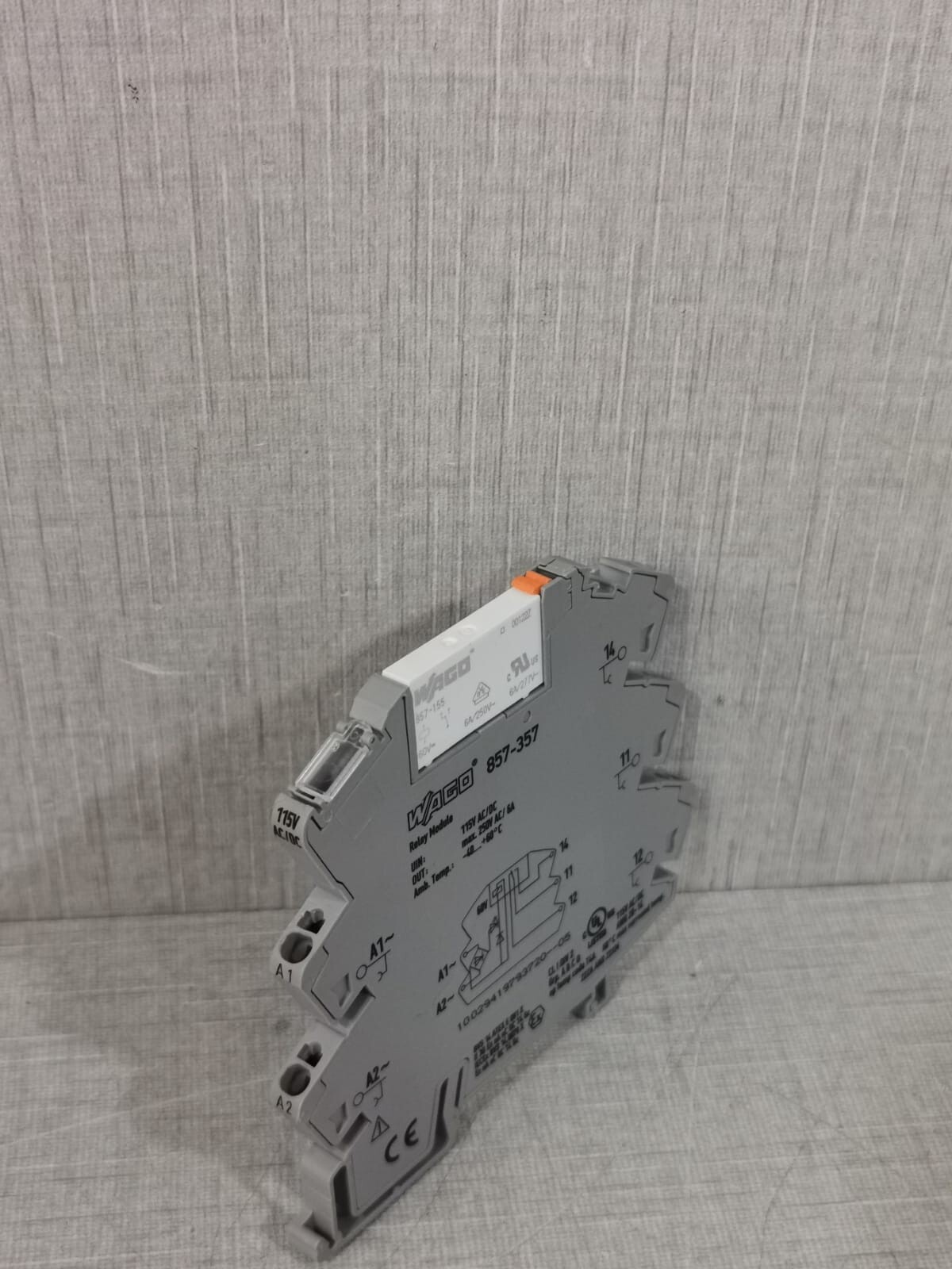 WAGO 857-357 WAGO 857-357 RELAY MODULE 5