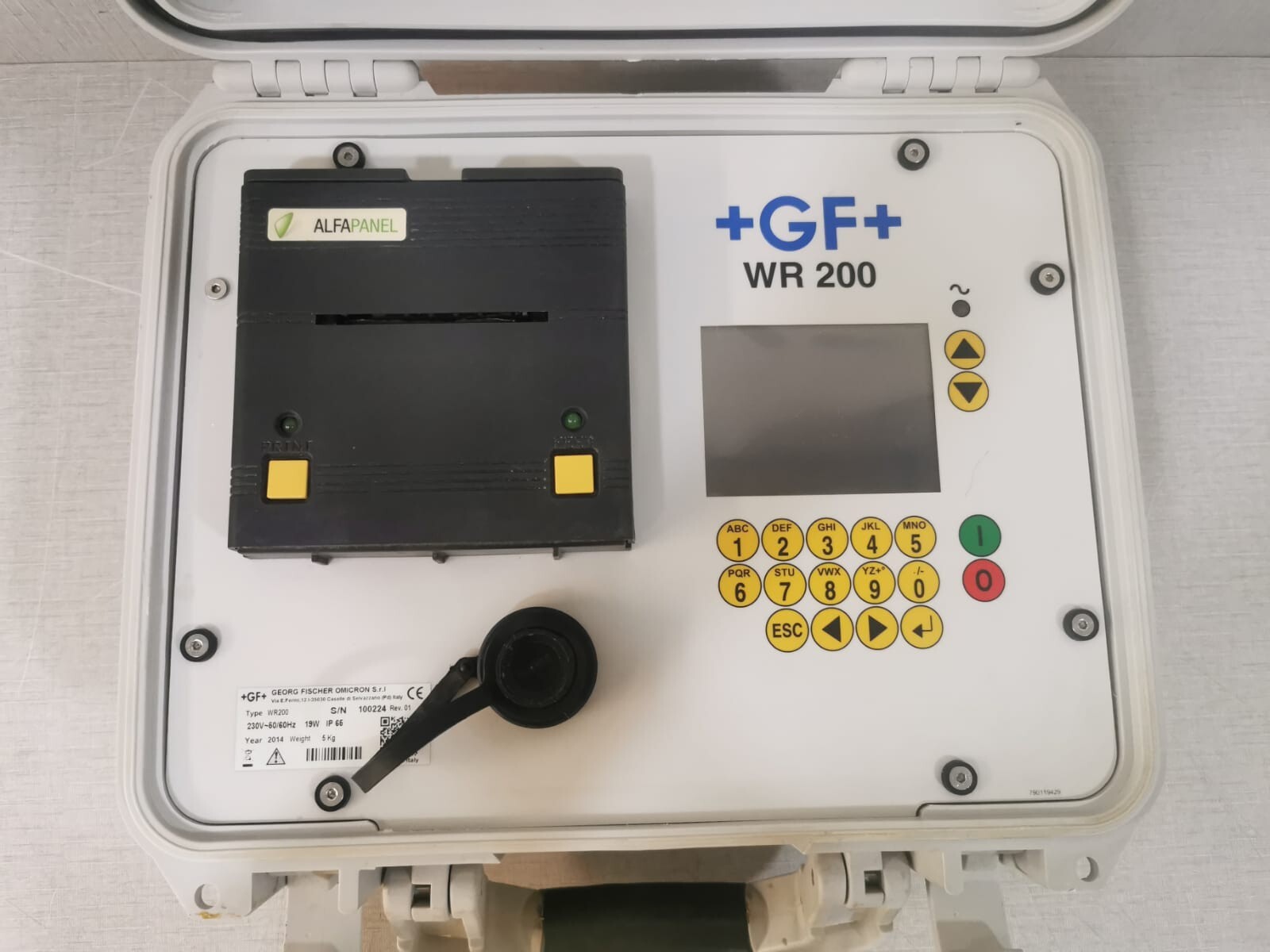 Fischer George WR200 Georg Fischer WR200 Welding Recorder Rev.01 5