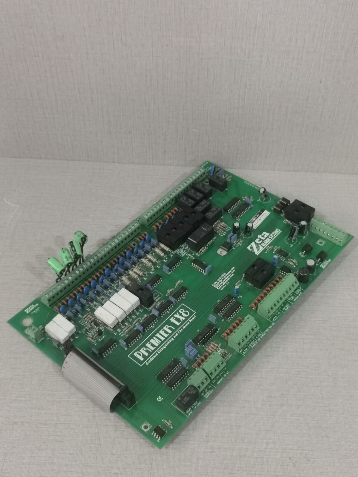 ZETA 21-1014 ZETA PREMIER EX8 COMBINED EXTINGUISHING AND FIRE ALARM PANEL 21-1014 PCB BOARD 8