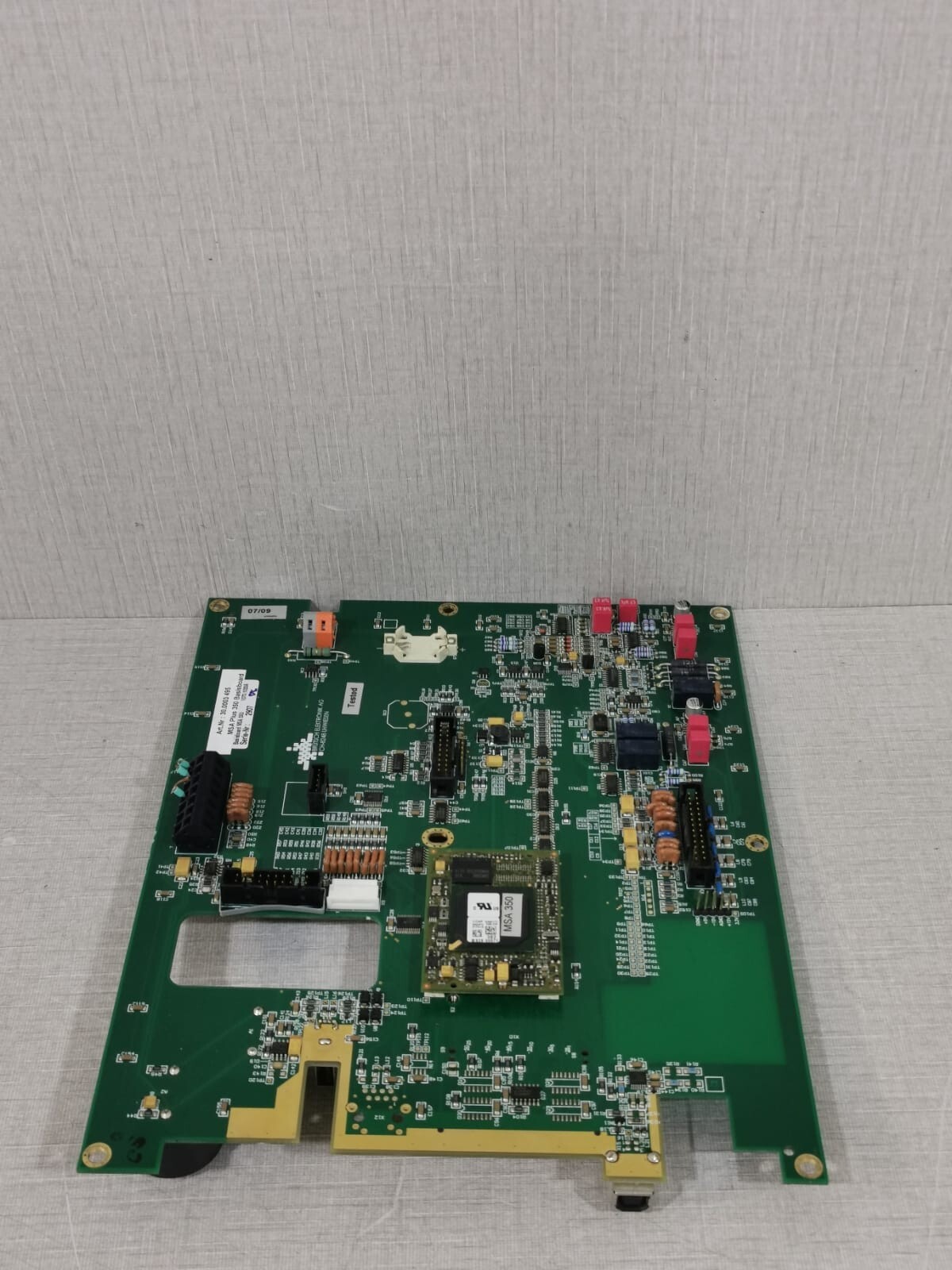 BRUTSCH ELEKTRONIK 30.0003 495 BRUTSCH ELEKTRONIK AG 30.0003 495 MSA PLUS 350 BASIS BOARD 5