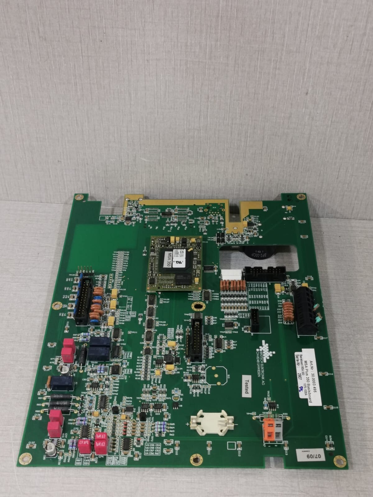 BRUTSCH ELEKTRONIK 30.0003 495 BRUTSCH ELEKTRONIK AG 30.0003 495 MSA PLUS 350 BASIS BOARD 6