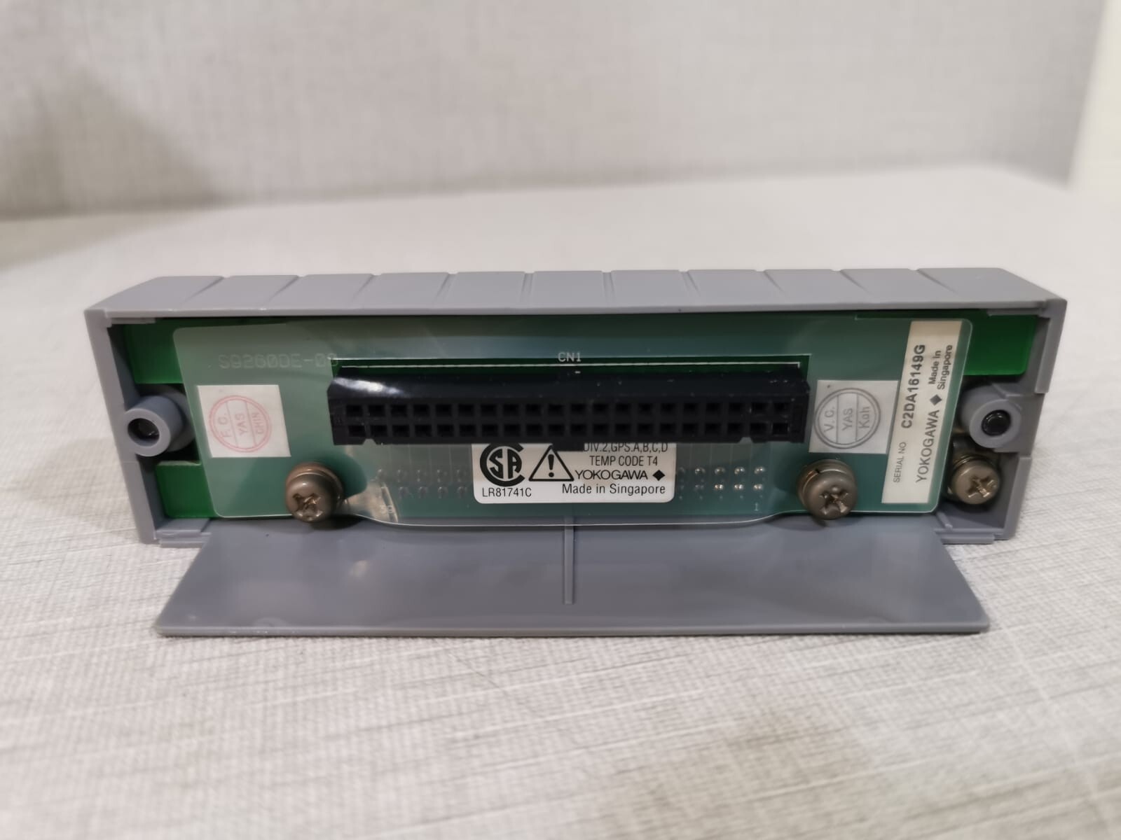 Yokogawa AAI835-S00 S2 AAI835-S00 S2 YOKOGAWA Analog I/O Module with ATK4A-00 S1 Connector/Terminal Pin 10
