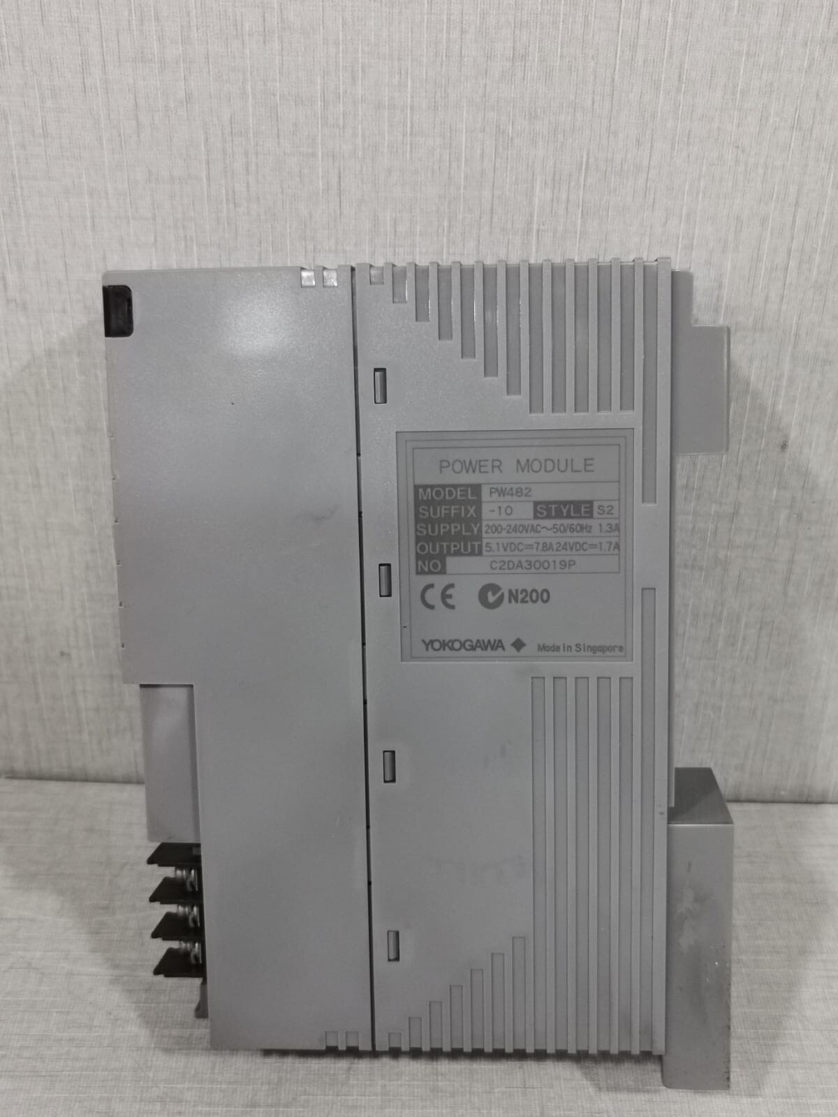 Yokogawa PW482-10 STYLE S2 YOKOGAWA PW482 POWER MODULE PW482-10 STYLE S2-WITHOUT COVER 3