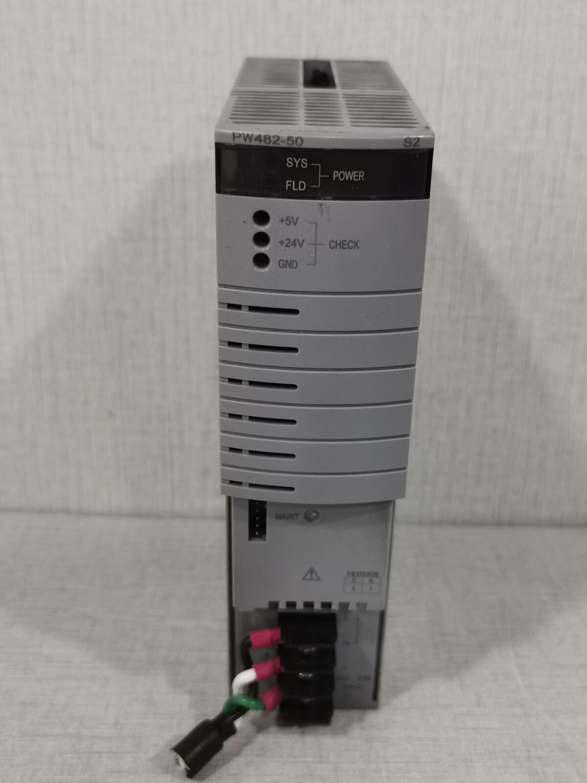 YOKOGAWA PW482 POWER MODULE PW482-50 STYLE S2-WITHOUT COVER