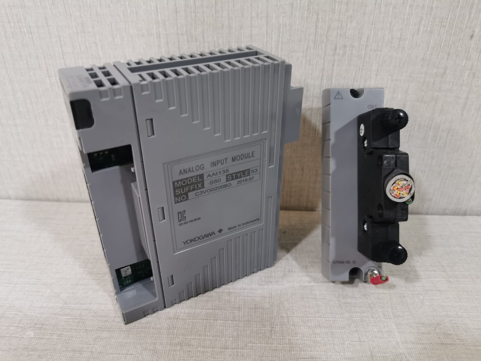 Yokogawa AAI135-S50 S3 AAI135-S50 S3 Yokogawa Analog Input Module with ATK4A-00 S1 Connector/Terminal 3