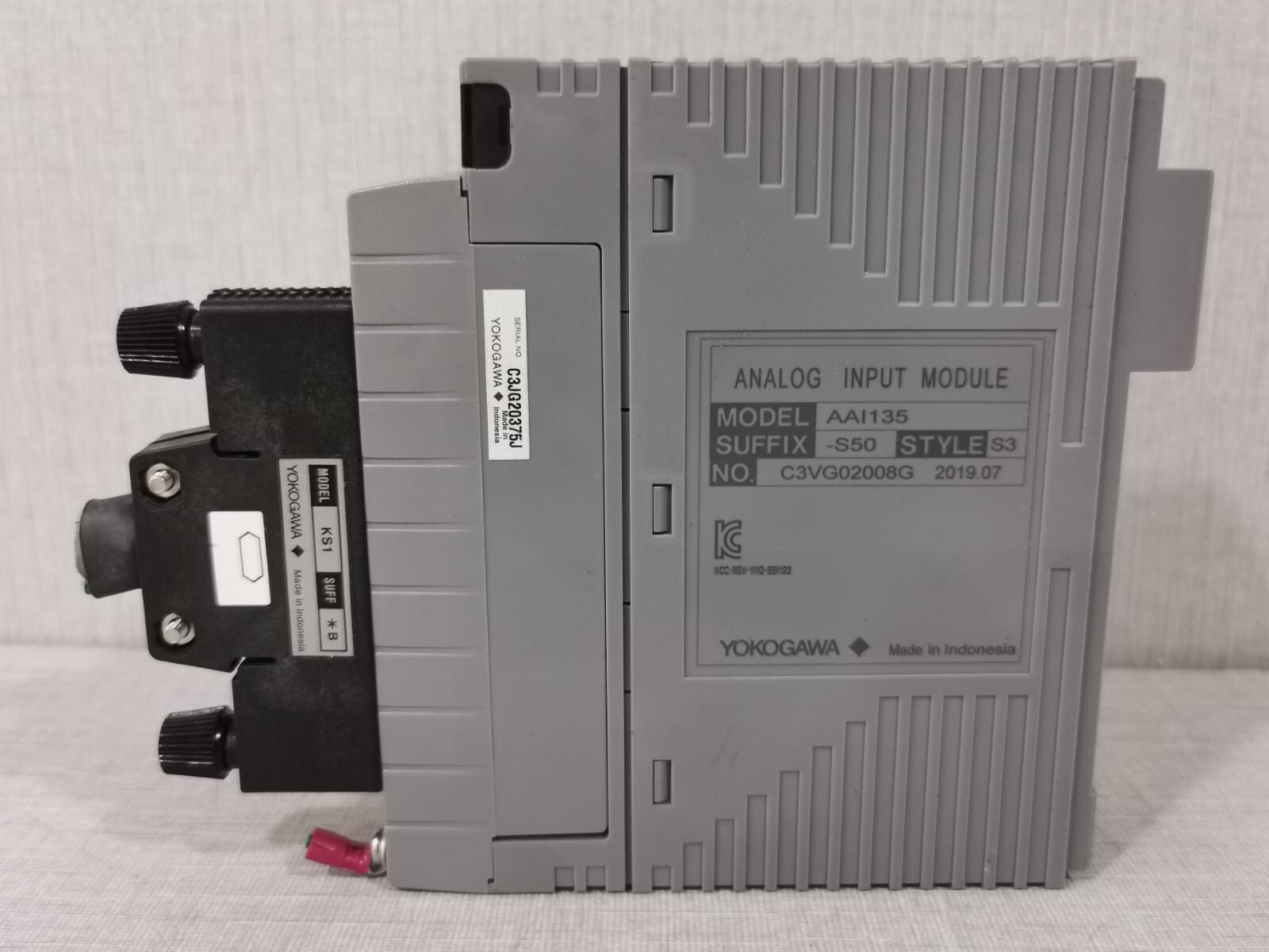 AAI135-S50 S3 Yokogawa Analog Input Module with ATK4A-00 S1 Connector/Terminal