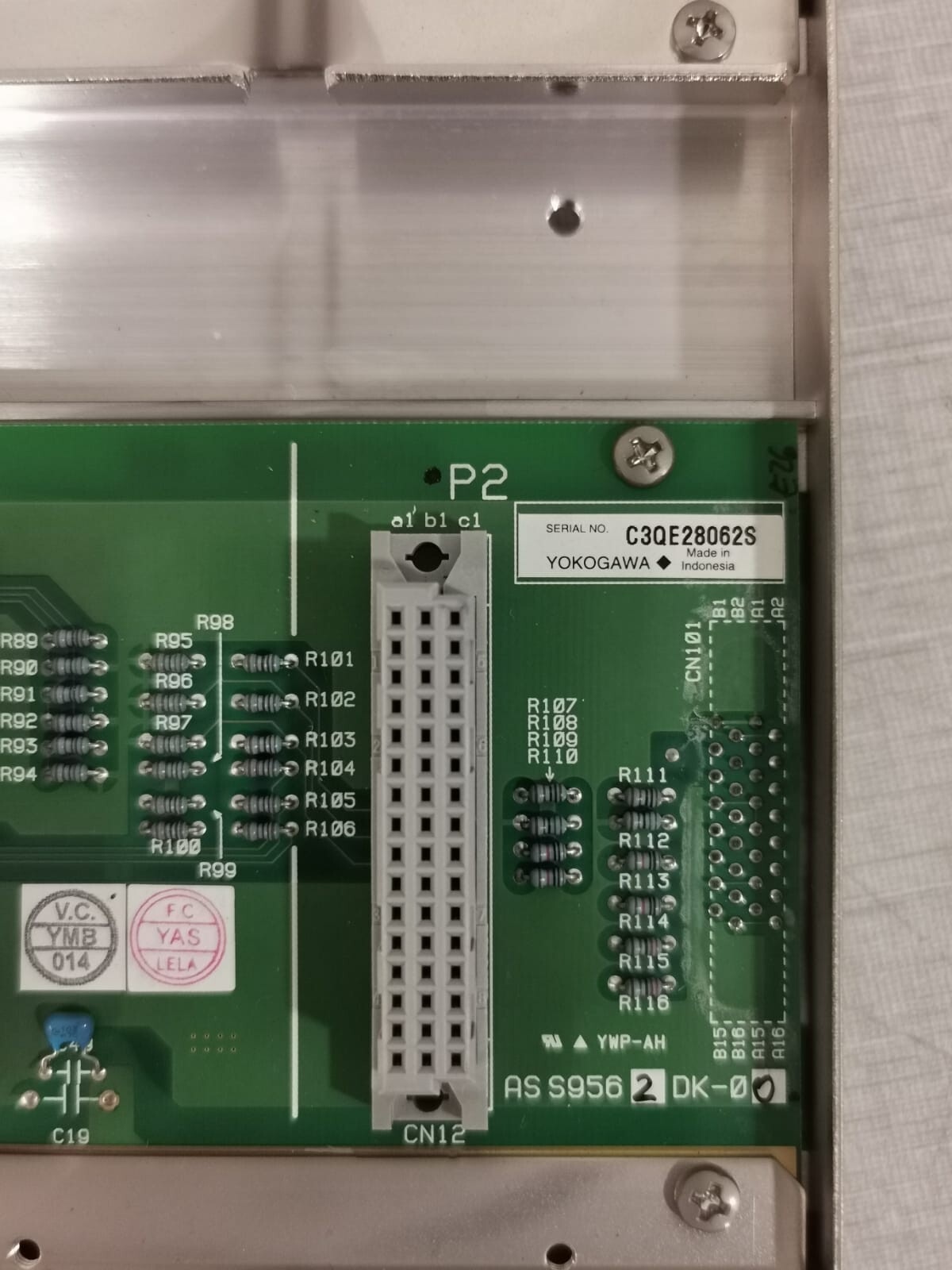 Yokogawa AS S9562DK-00 YOKOGAWA AS S9562DK-00 BASE MODULE 2