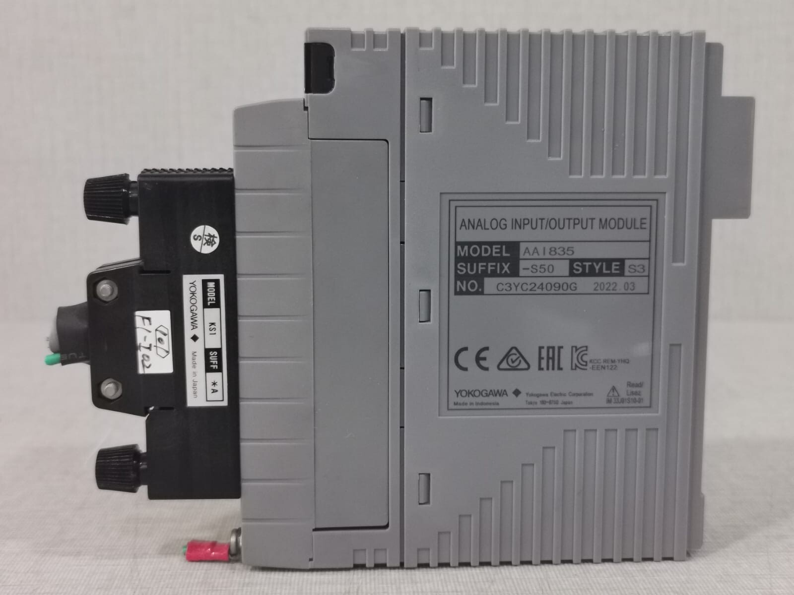 Yokogawa AAI835-S50 S3 AAI835-S50 S3 Yokogawa Analog I/O Module with ATK4A-00 S1 Connector/Terminal Pin 4