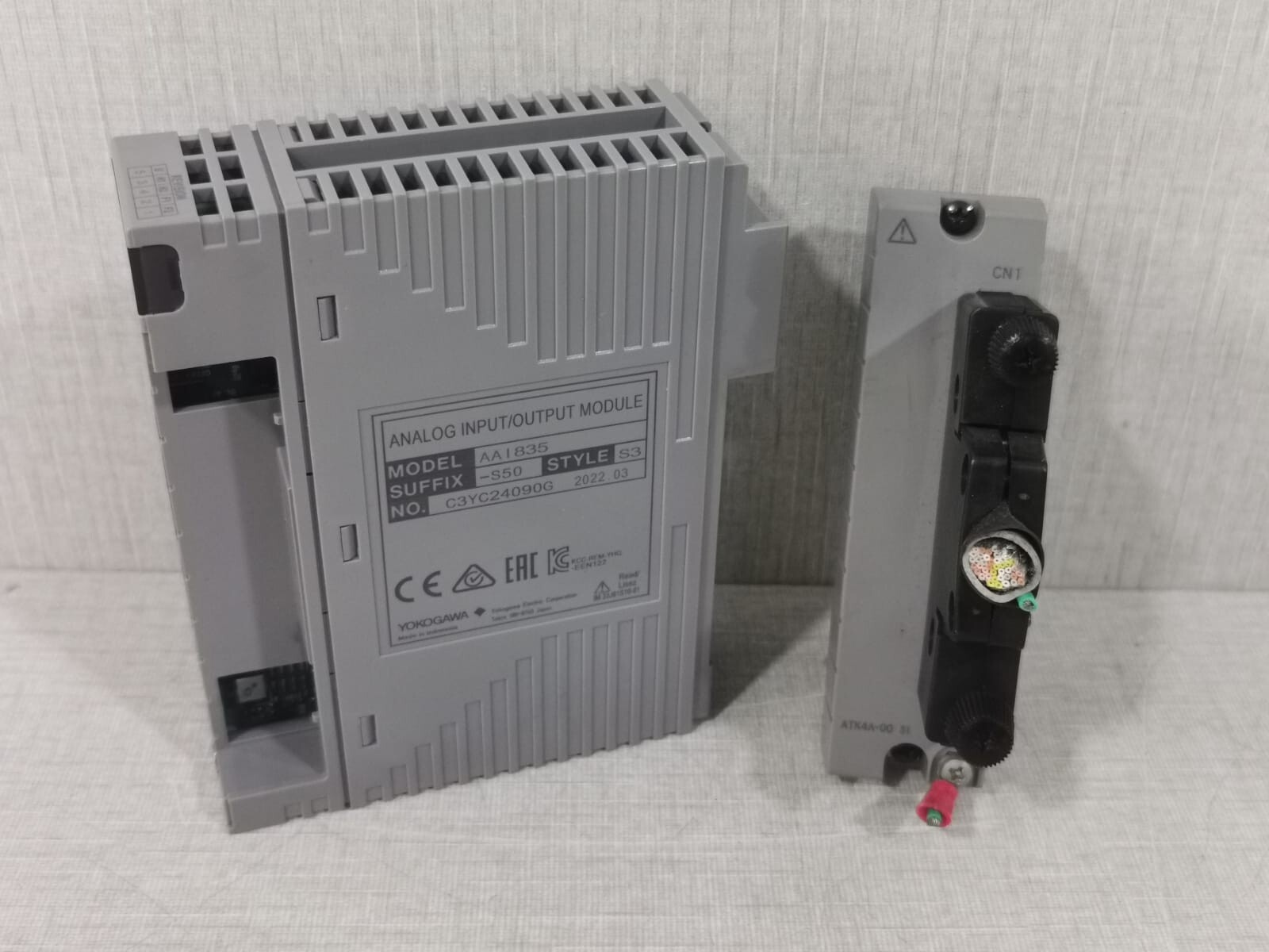 Yokogawa AAI835-S50 S3 AAI835-S50 S3 Yokogawa Analog I/O Module with ATK4A-00 S1 Connector/Terminal Pin 6