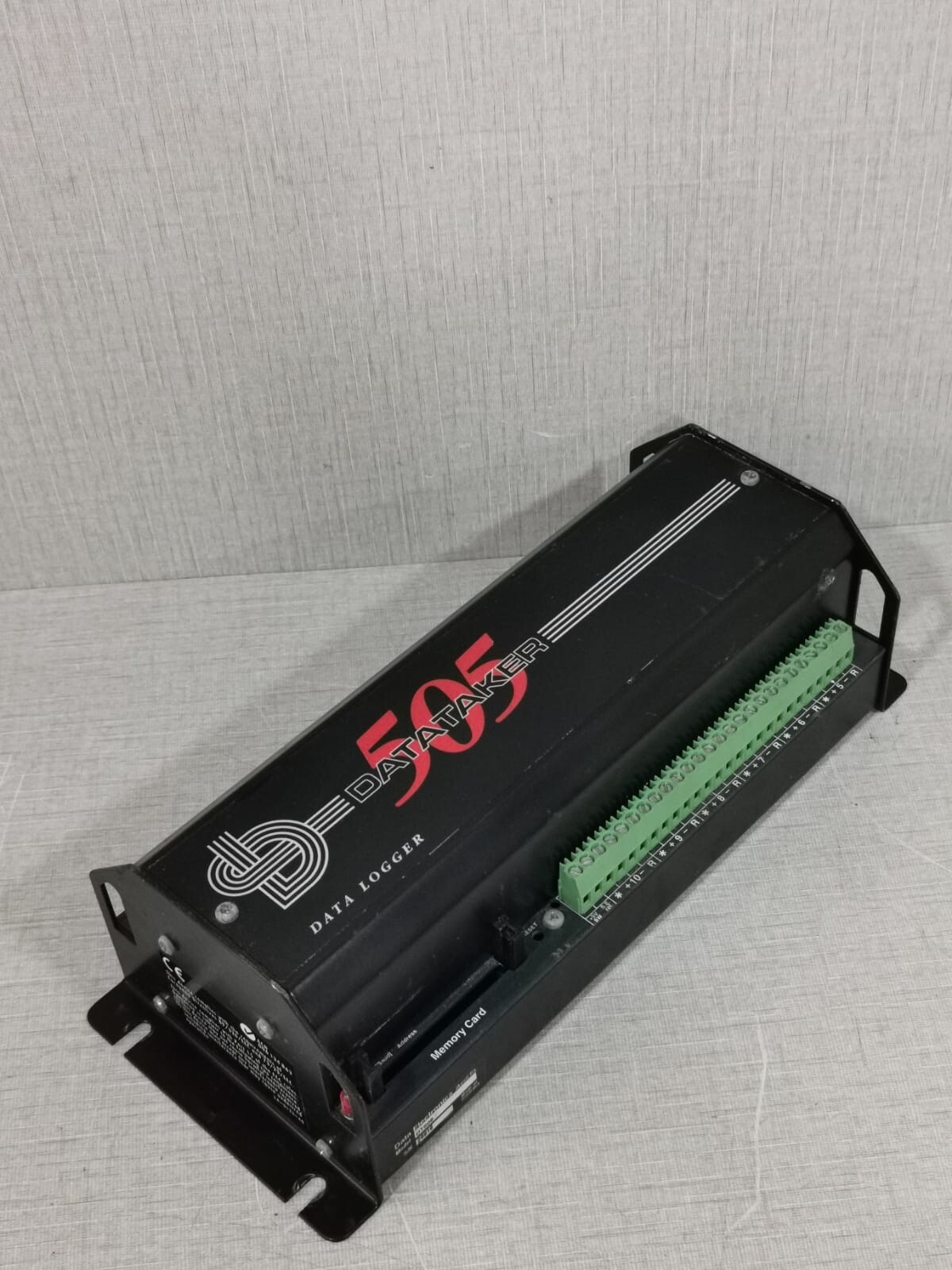 DATA TAKER DT500 DATA TAKER 505 DT500 DATA LOGGER-WITH RUSTY PART & WITHOUT MEMORY CARD 10
