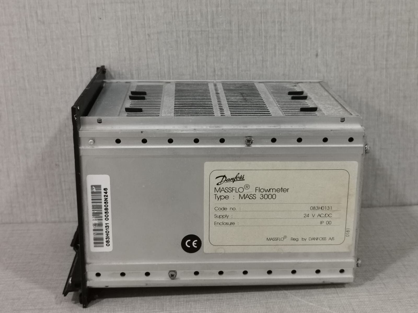 Danfoss MASS 3000 DANFOSS MASS 3000 MASSFLO FLOWMETER - Missing Back Cover 4