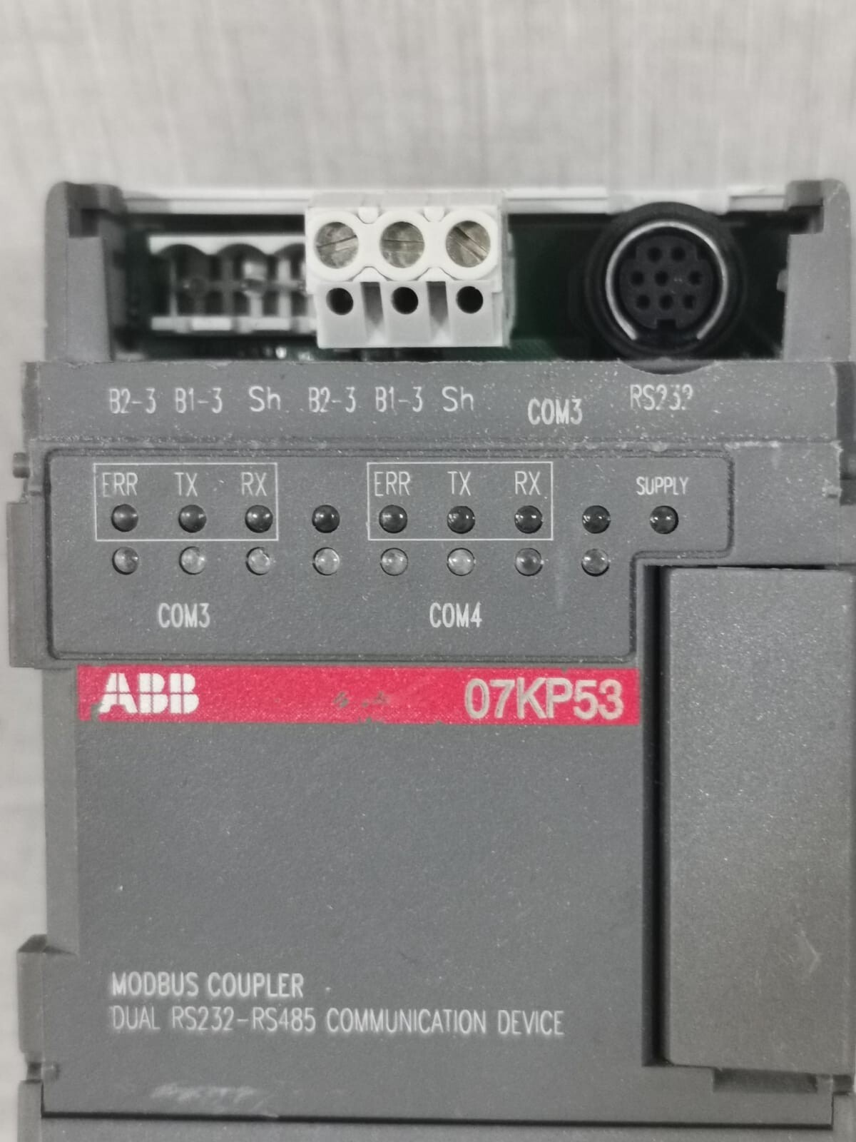 ABB 07KP53-B4.0 ABB 07KP53 -07KP53-B4.0 MODBUS COUPLER 2