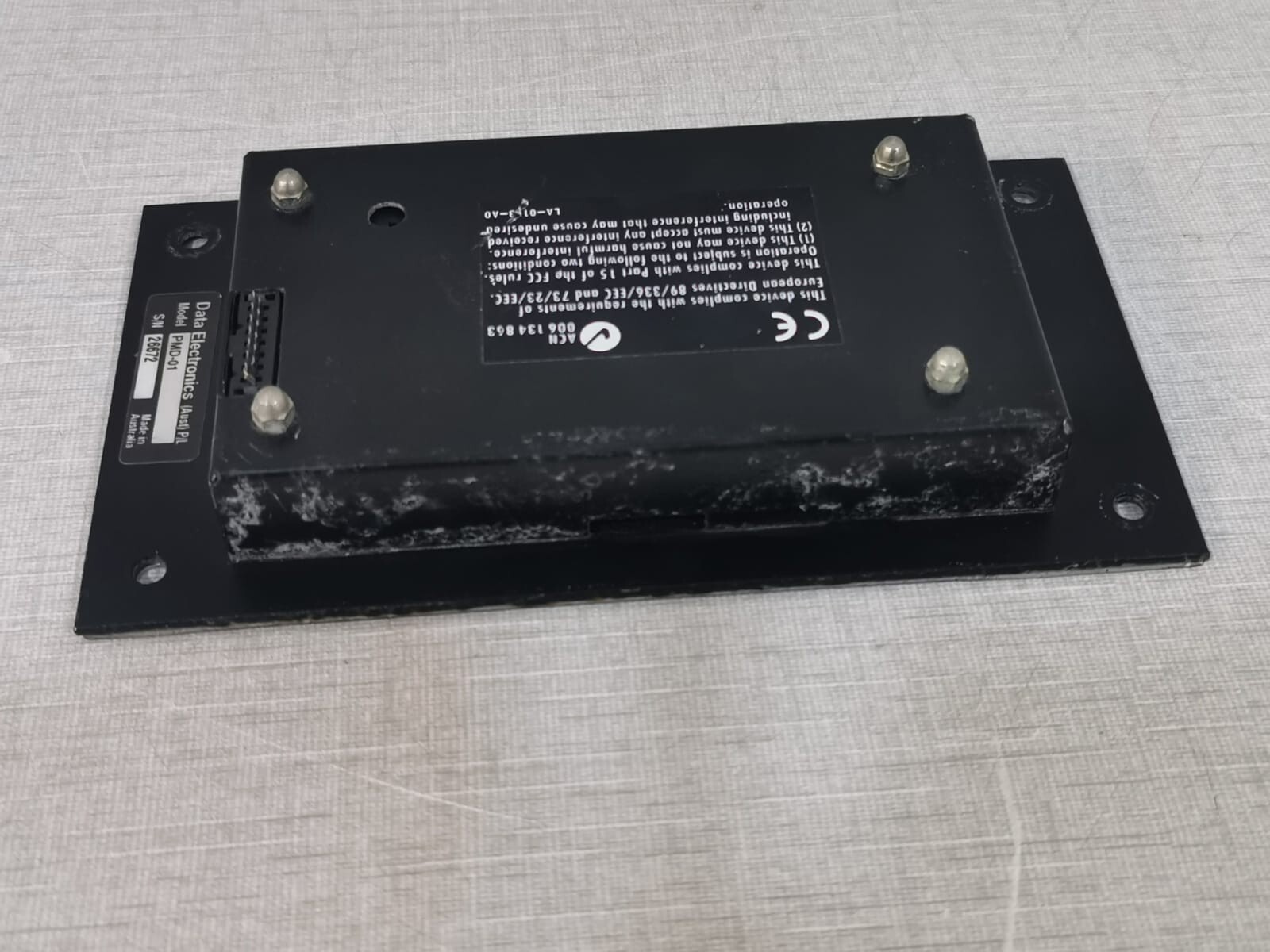 Data Taker PMD-01 Data Taker PMD-01 Display Module S/N: 26672 7