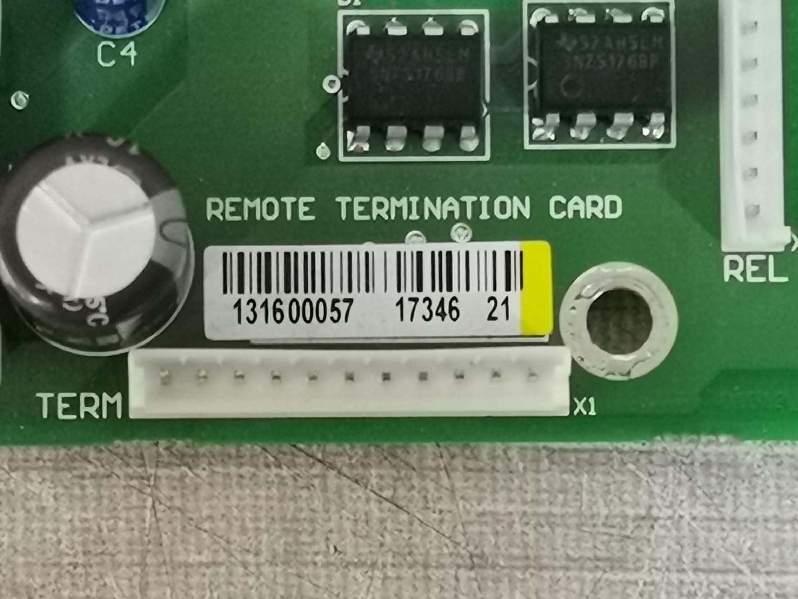 Unbranded 131600057 17346 21 / 01513-08 Remote Termination Card 131600057 17346 21 / 01513-08 PCB BOARD 2