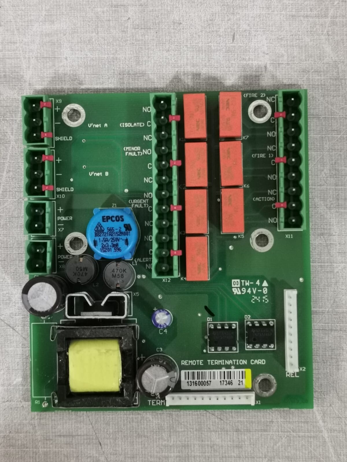 Unbranded 131600057 17346 21 / 01513-08 Remote Termination Card 131600057 17346 21 / 01513-08 PCB BOARD 3