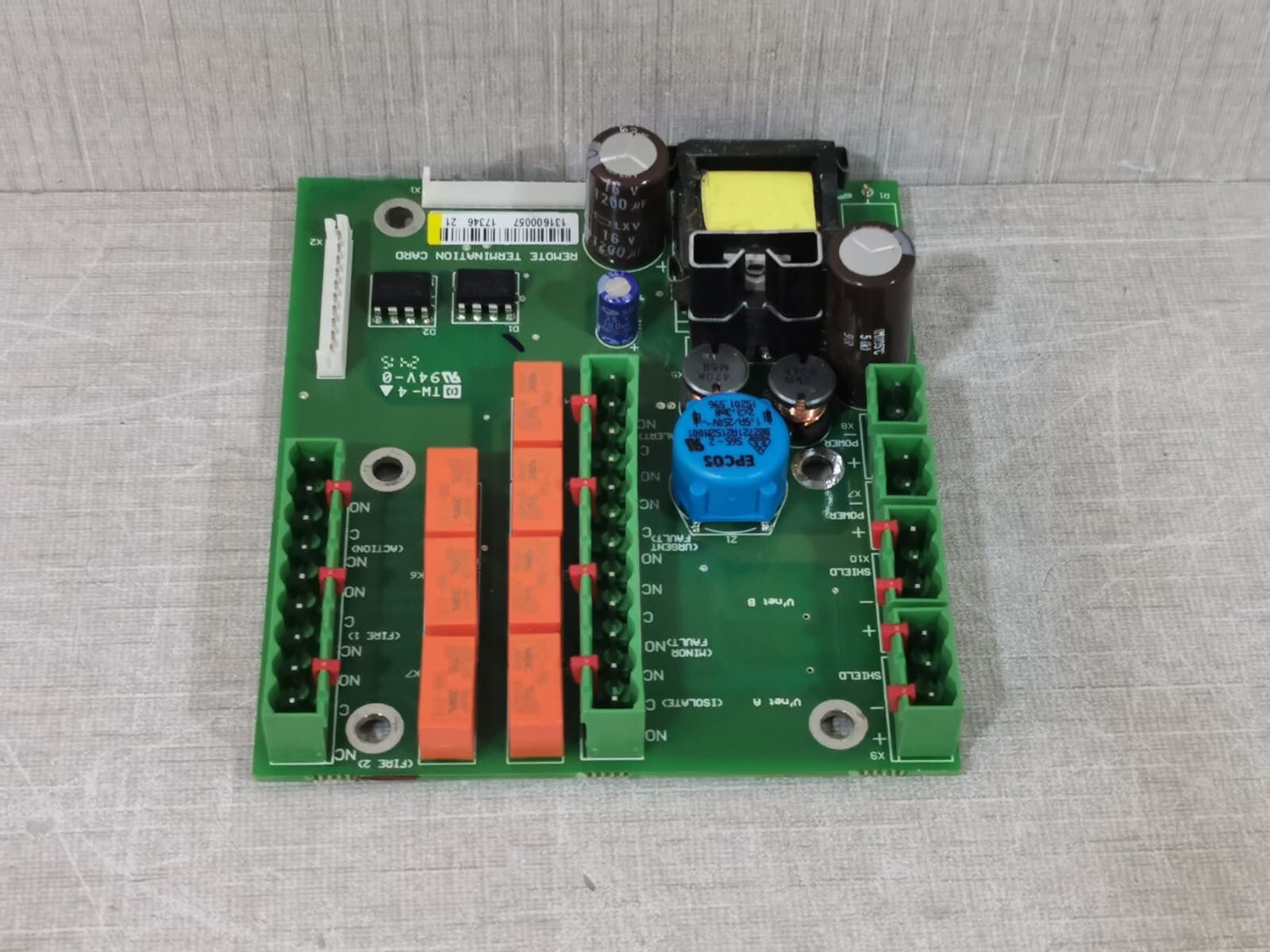 Unbranded 131600057 17346 21 / 01513-08 Remote Termination Card 131600057 17346 21 / 01513-08 PCB BOARD 5