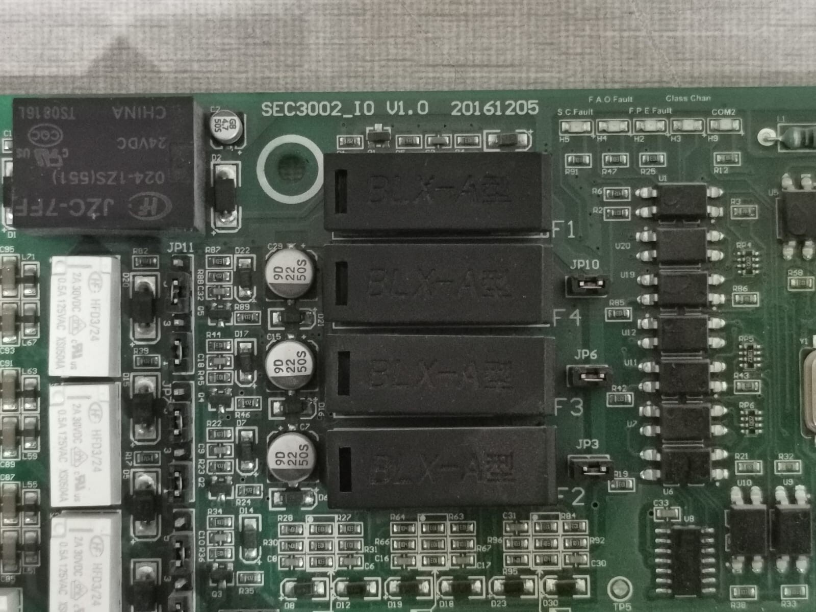Unbranded SEC3002 SEC3002 Addressable Fire Alarm PCB Board 2