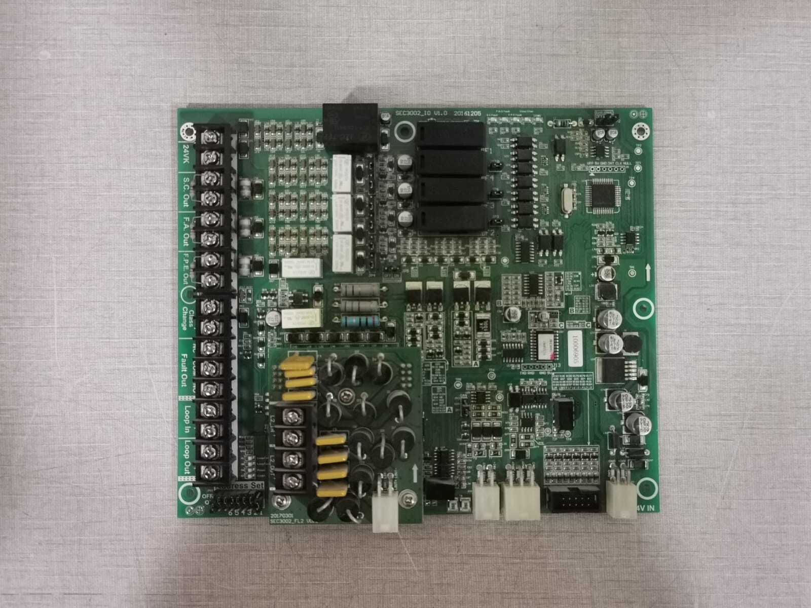 SEC3002 Addressable Fire Alarm PCB Board