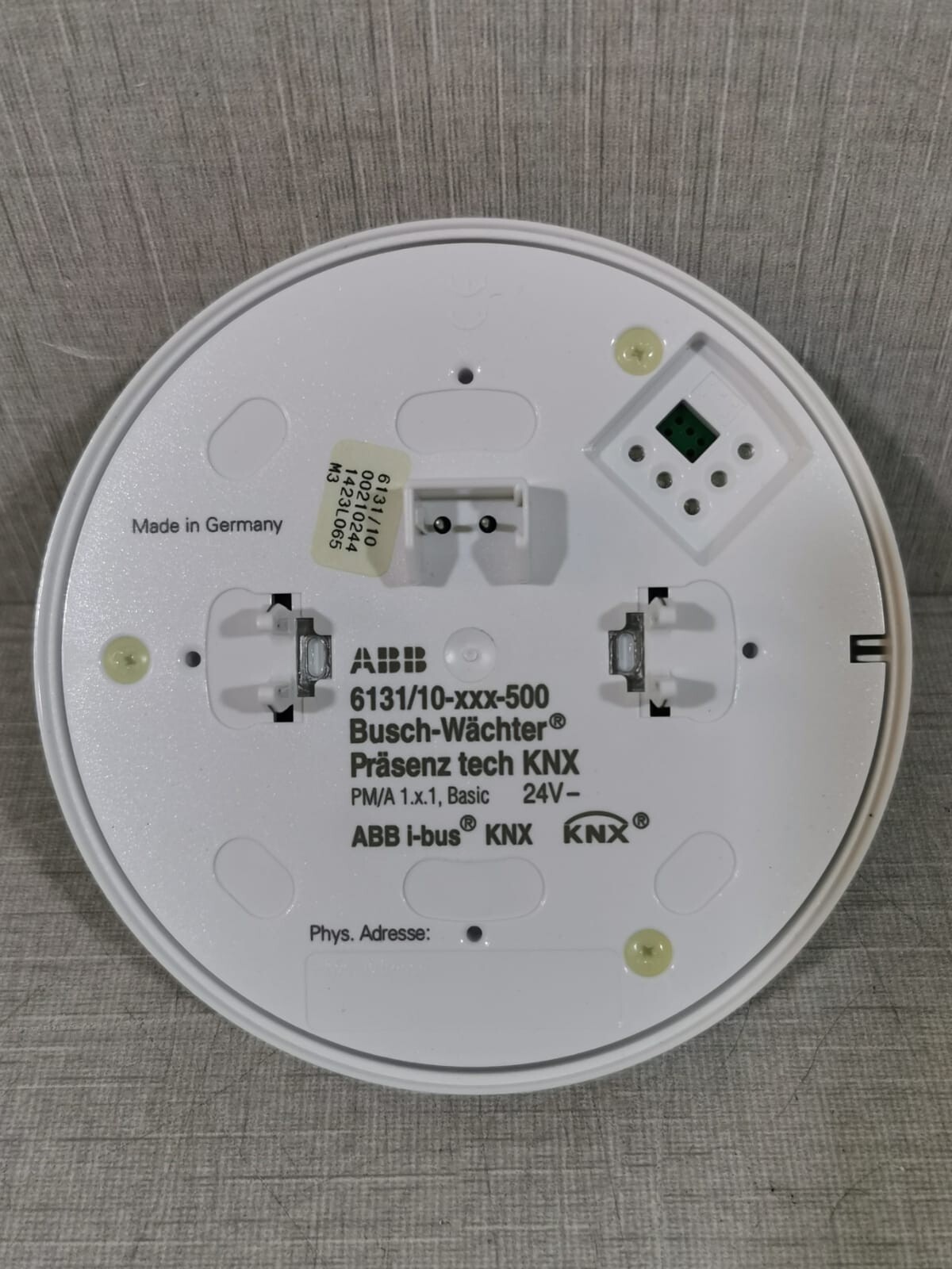 ABB PM/A 1.1.1 / 2CDG 006 132 R0295 ABB 6131/10-24-500/ ABB 6131/10-XXX-500 Presence Detector KNX 2CDG 006 132 R0295 7