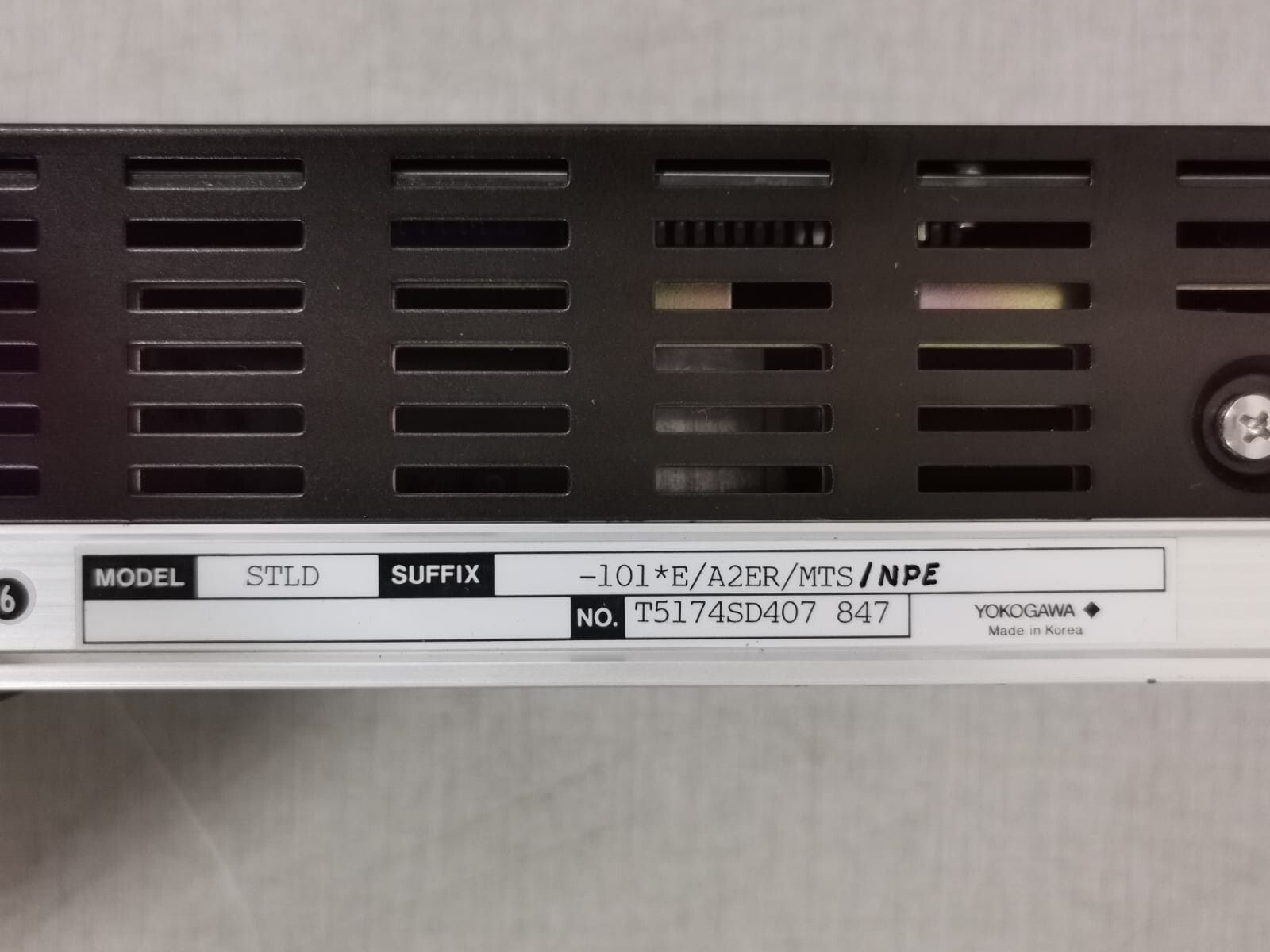 Yokogawa STLD-101*E YOKOGAWA STLD-101*E / A2ER/MTS /NPE TOTALIZER MODULE 3