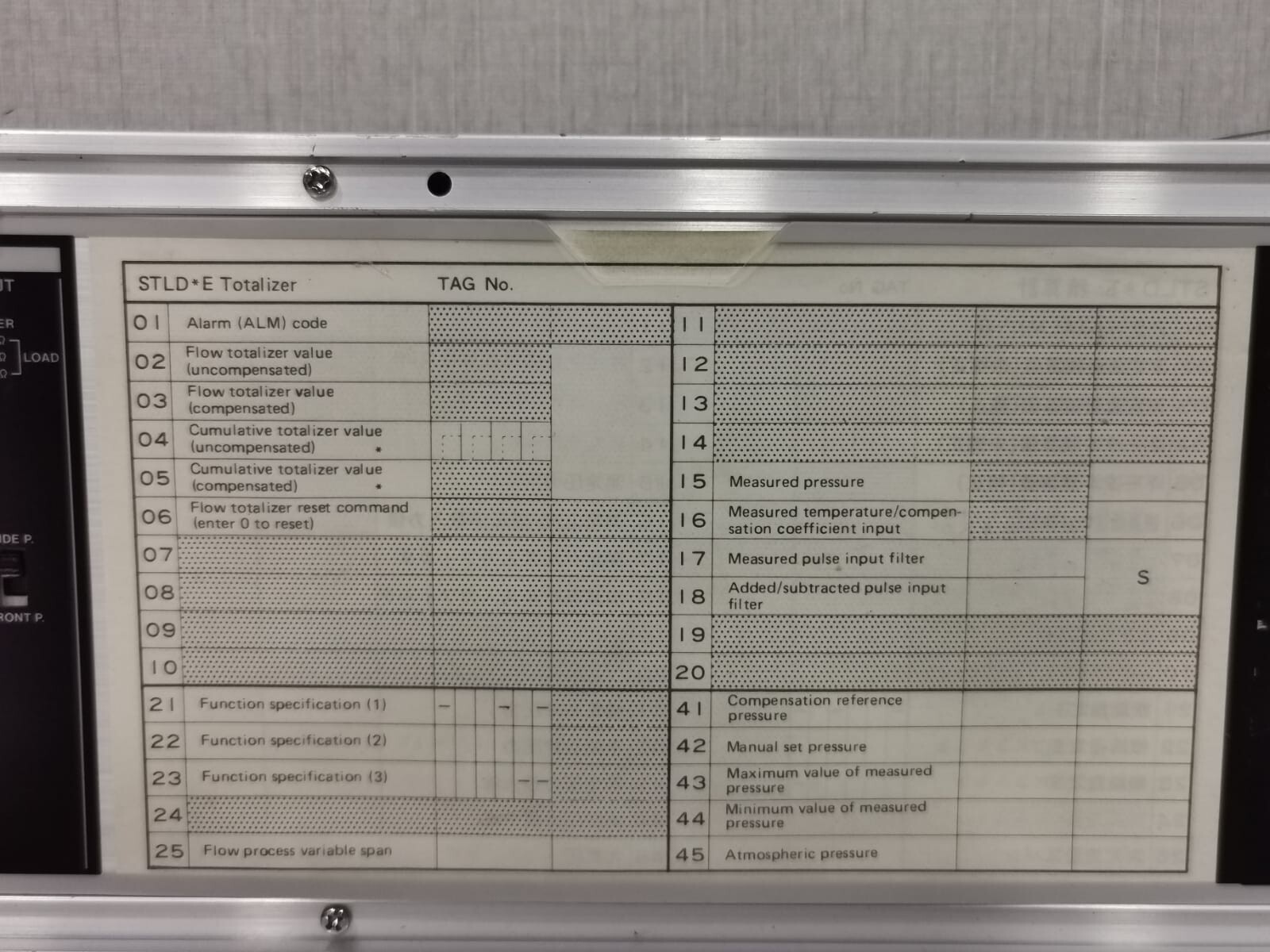 Yokogawa STLD-101*E YOKOGAWA STLD-101*E / A2ER/MTS /NPE TOTALIZER MODULE 4