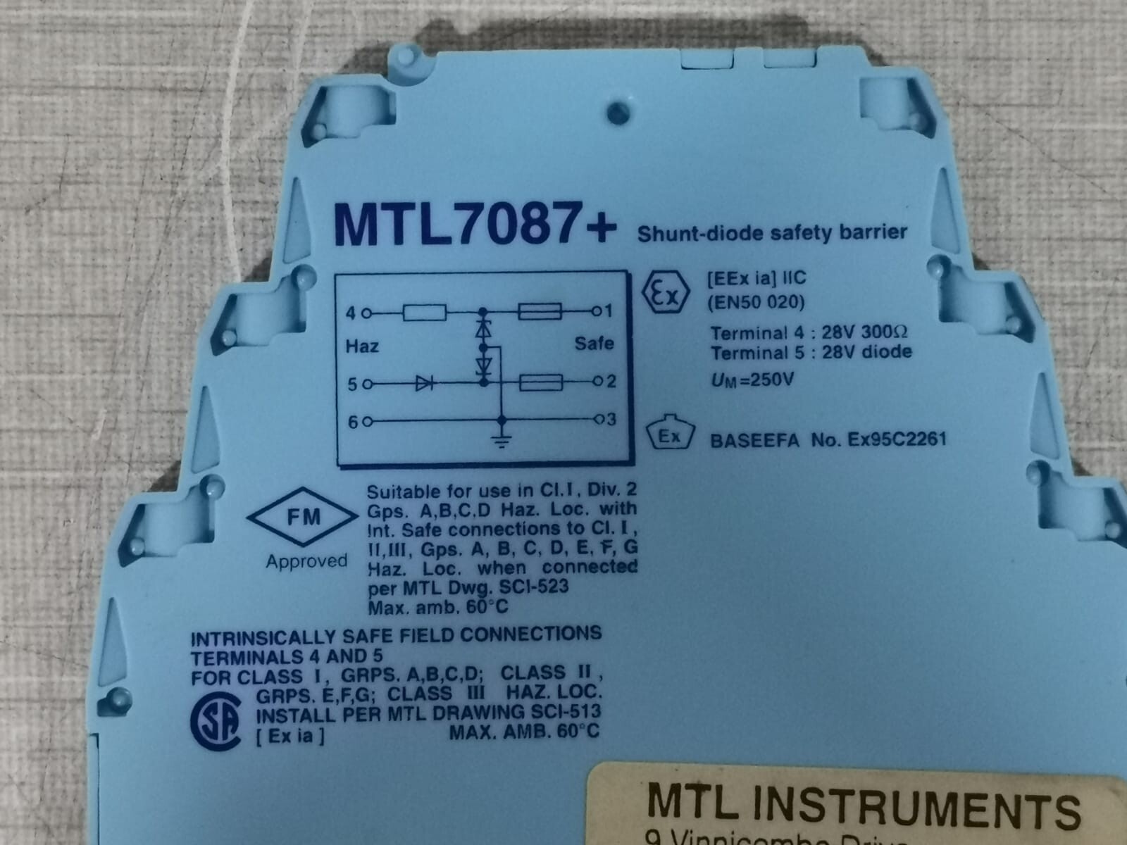 MTL 7087, 7087+, MTL7087+ MTL 7087+ Shunt-Diode Safety Barrier 2