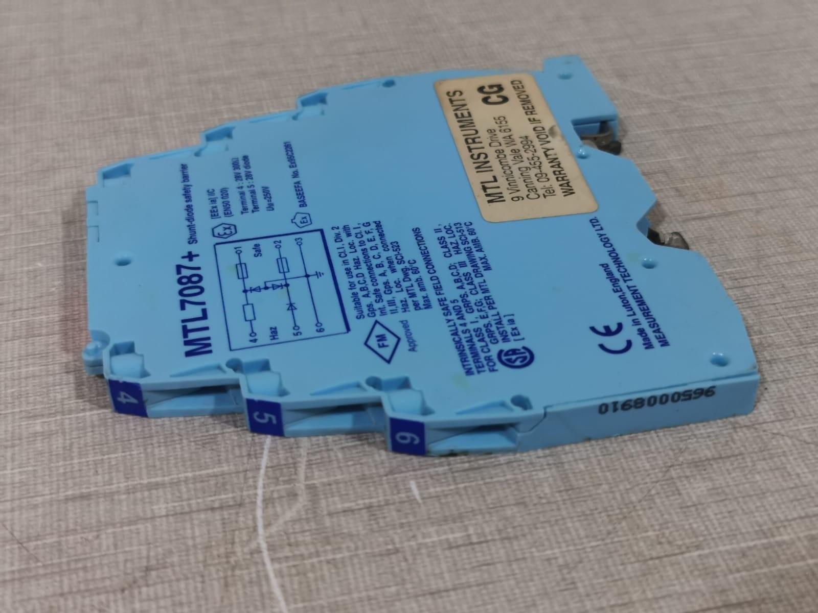 MTL 7087, 7087+, MTL7087+ MTL 7087+ Shunt-Diode Safety Barrier 7