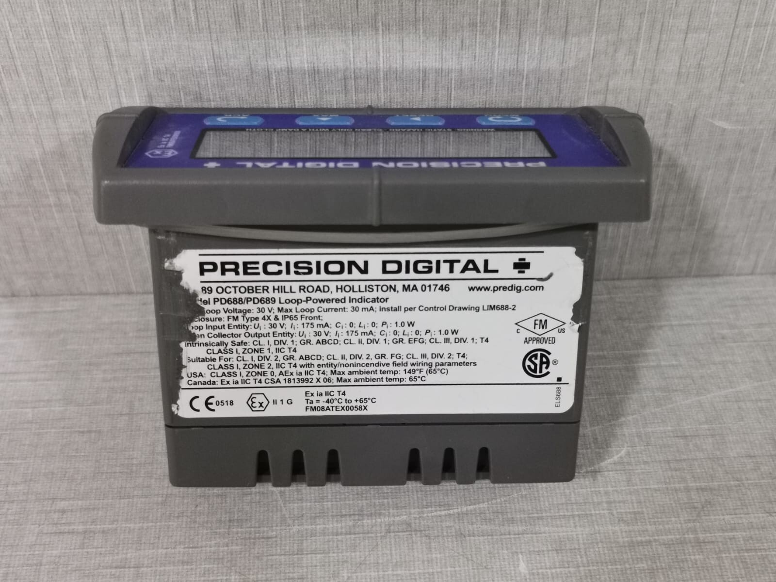 Precision Digital PD688-0K0 Precision Digital PD688-0K0 Loop Powered Meter 7