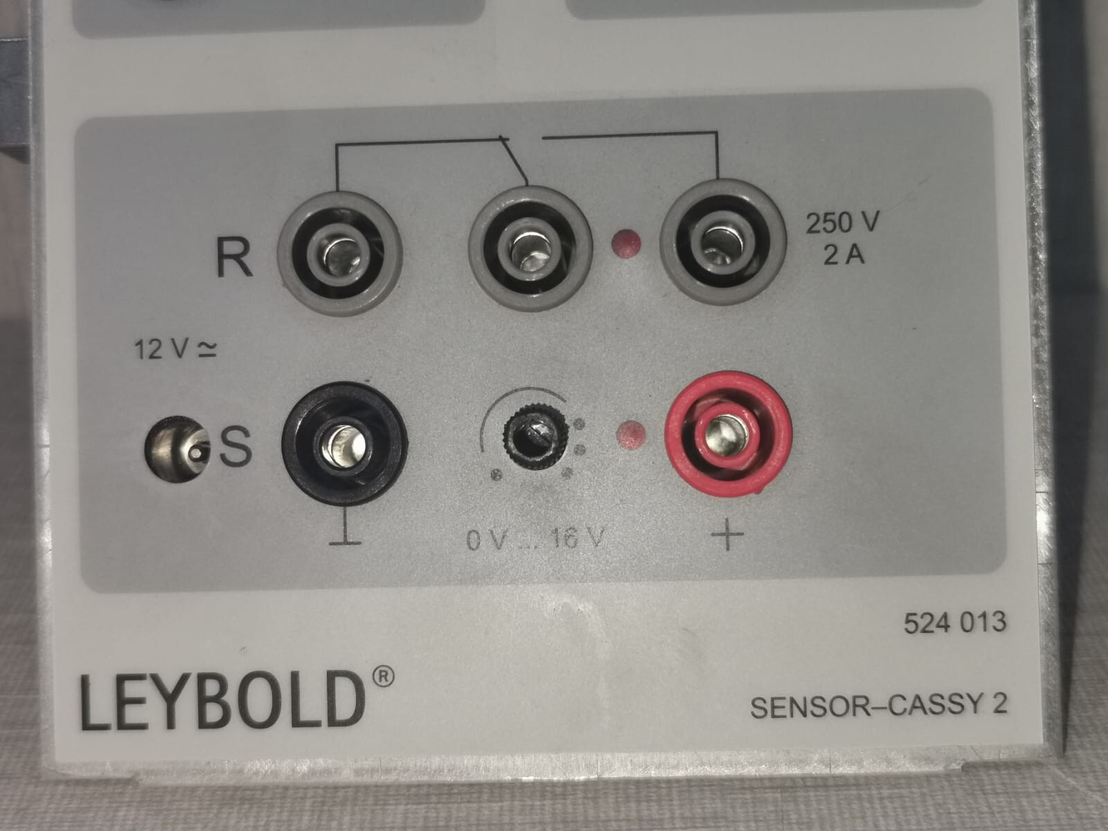 LEYBOLD GMBH-524-013 LEYBOLD DIDACTIC GMBH 524 013 SENSOR-CASSY 2 - WITHOUT BACK COVER 2