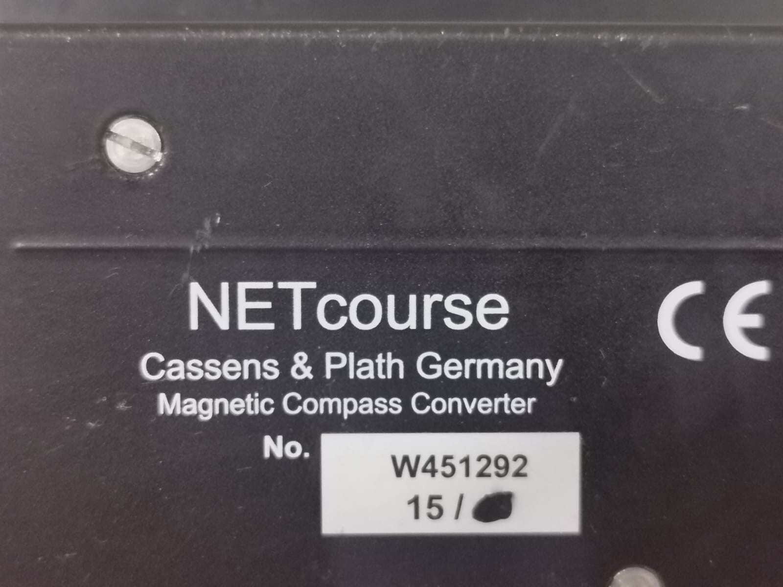 CASSENS & PLATH NETCOURSE CASSENS & PLATH NETcourse NMEA MAGNETIC COMPASS CONVERTER 8