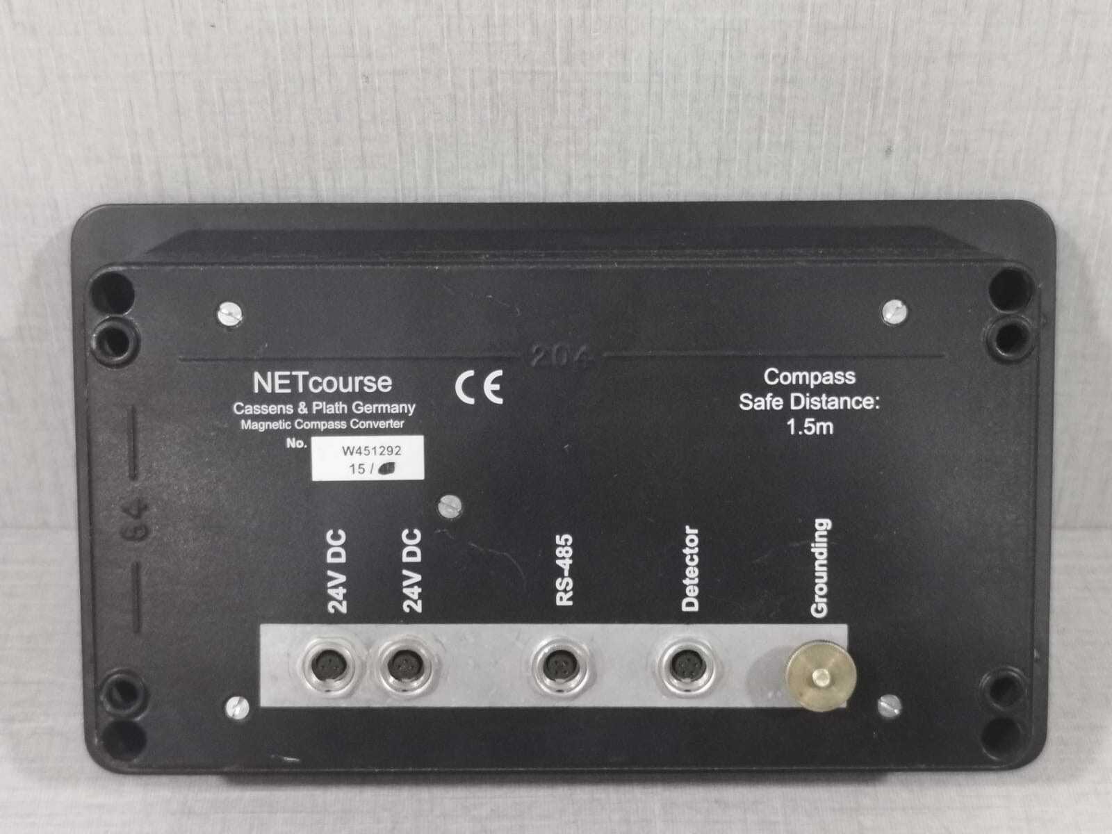 CASSENS & PLATH NETCOURSE CASSENS & PLATH NETcourse NMEA MAGNETIC COMPASS CONVERTER 10