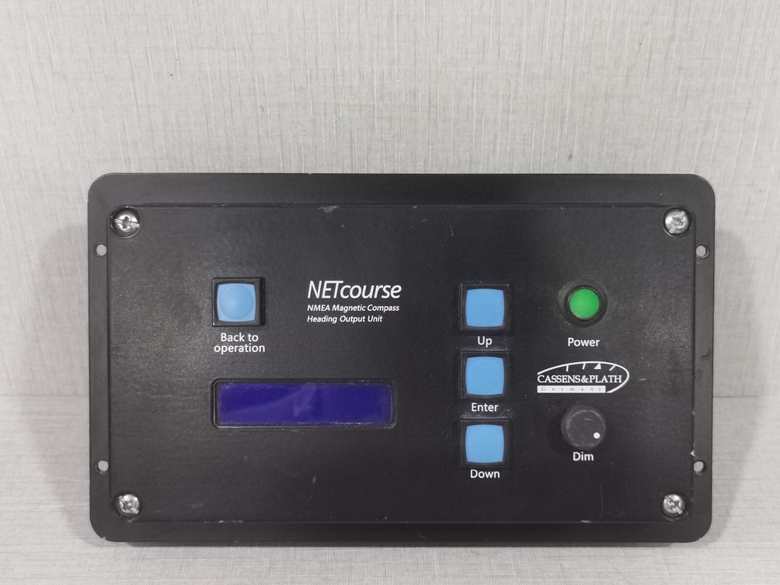 CASSENS & PLATH NETcourse NMEA MAGNETIC COMPASS CONVERTER