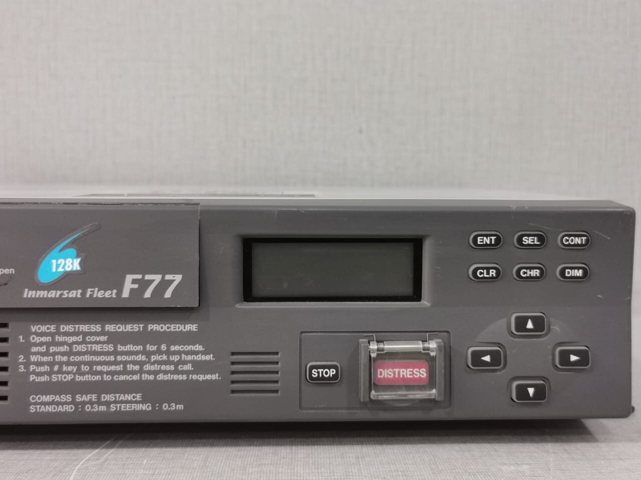 JRC JUE-410F JRC JUE-410F INMARSAT FLEET F77 MOBILE EARTH STATION GSC-412A 4